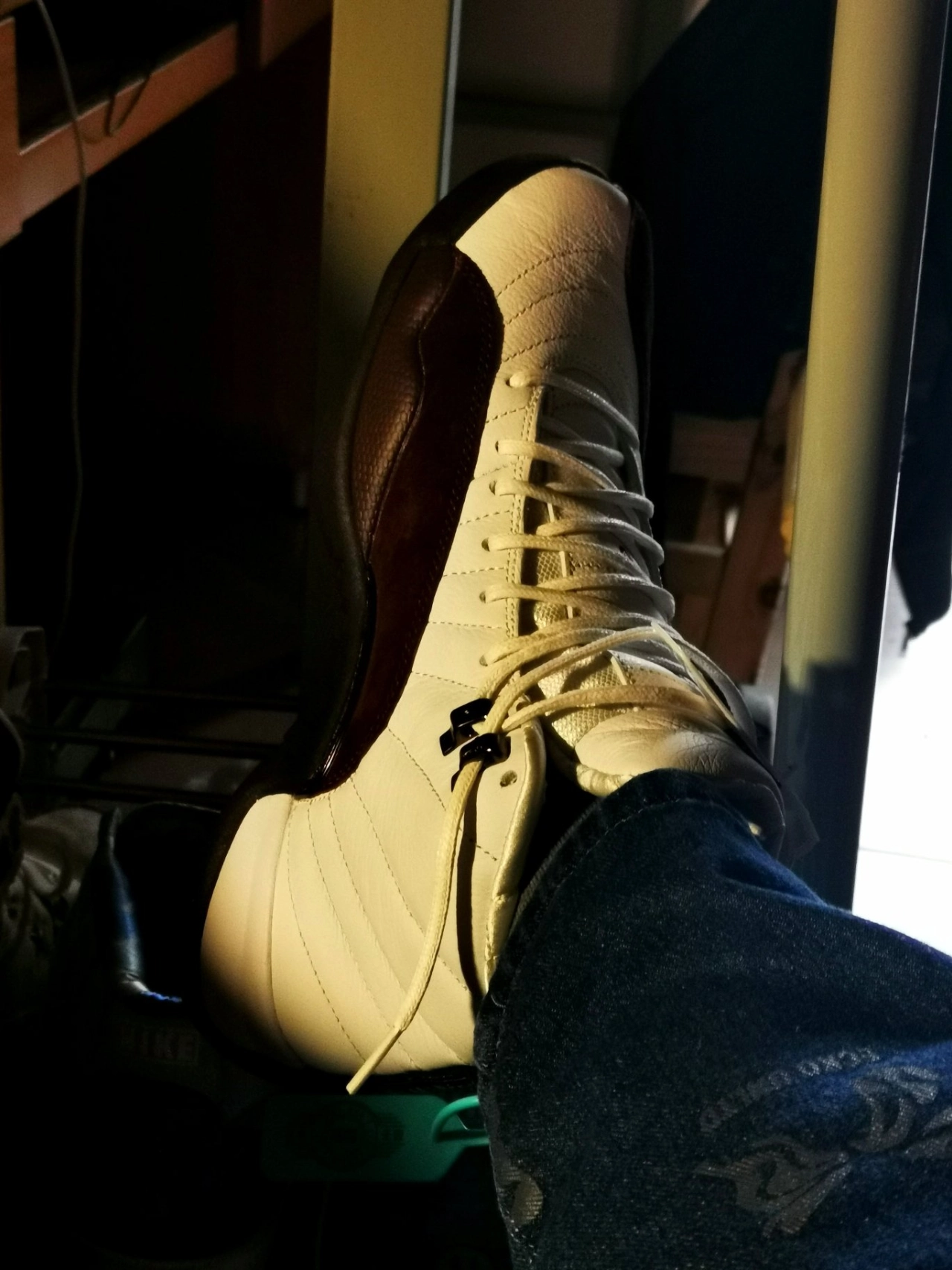custom review-Air Jordan 12 Retro Sp X A Ma Maniere 'White' Women's