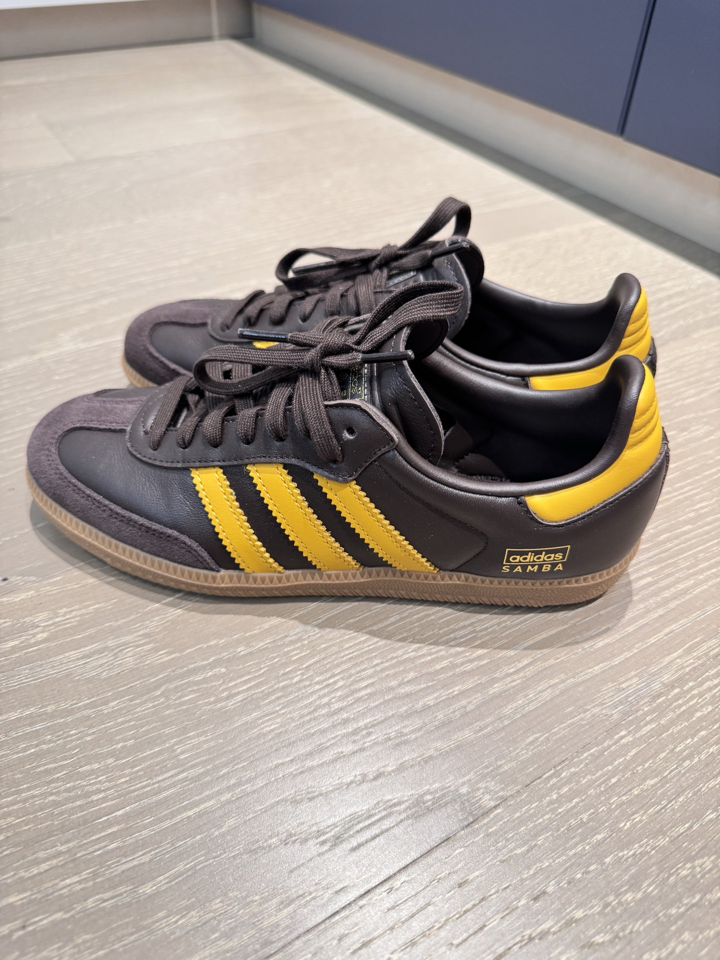 custom review-Adidas Originals SAMBA OG Low Топ Скейтборд Кроссовки Унисекс Темно-Коричневый