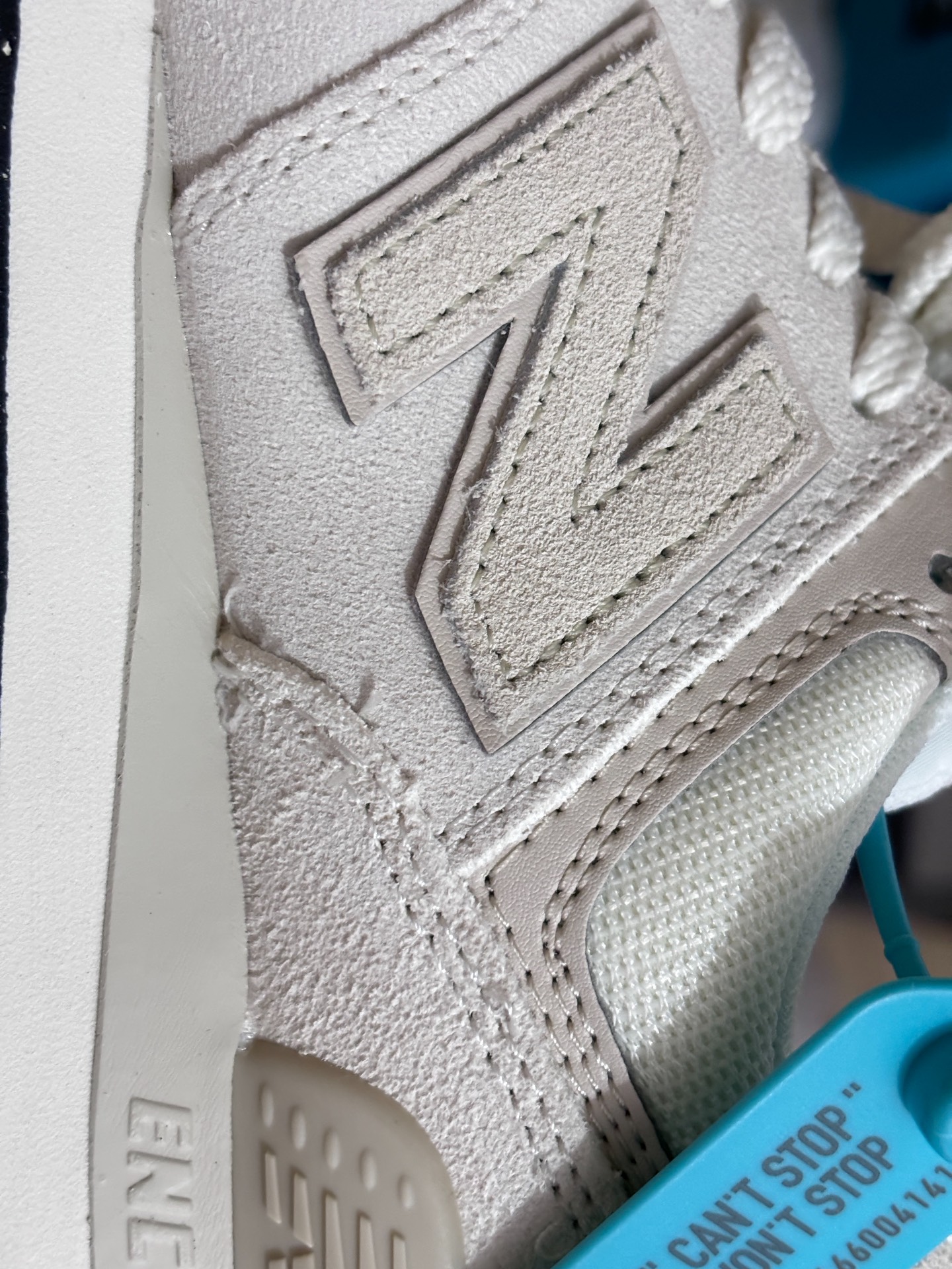 custom review-New Balance NB 574 Устойчивый к истиранию Дышащий Низкий Топ Повседневная Городская Коммутерская Беговая Обувь Унисекс Бежевый Белый Черный