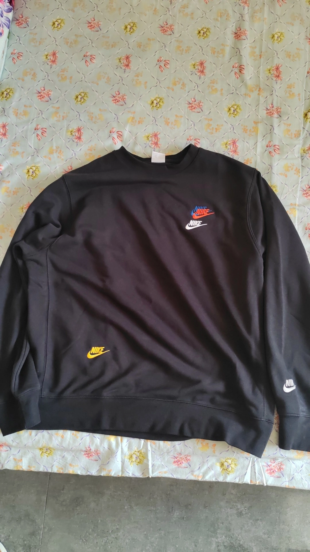 custom review-Nike Толстовка Весенний Мужской Черный
