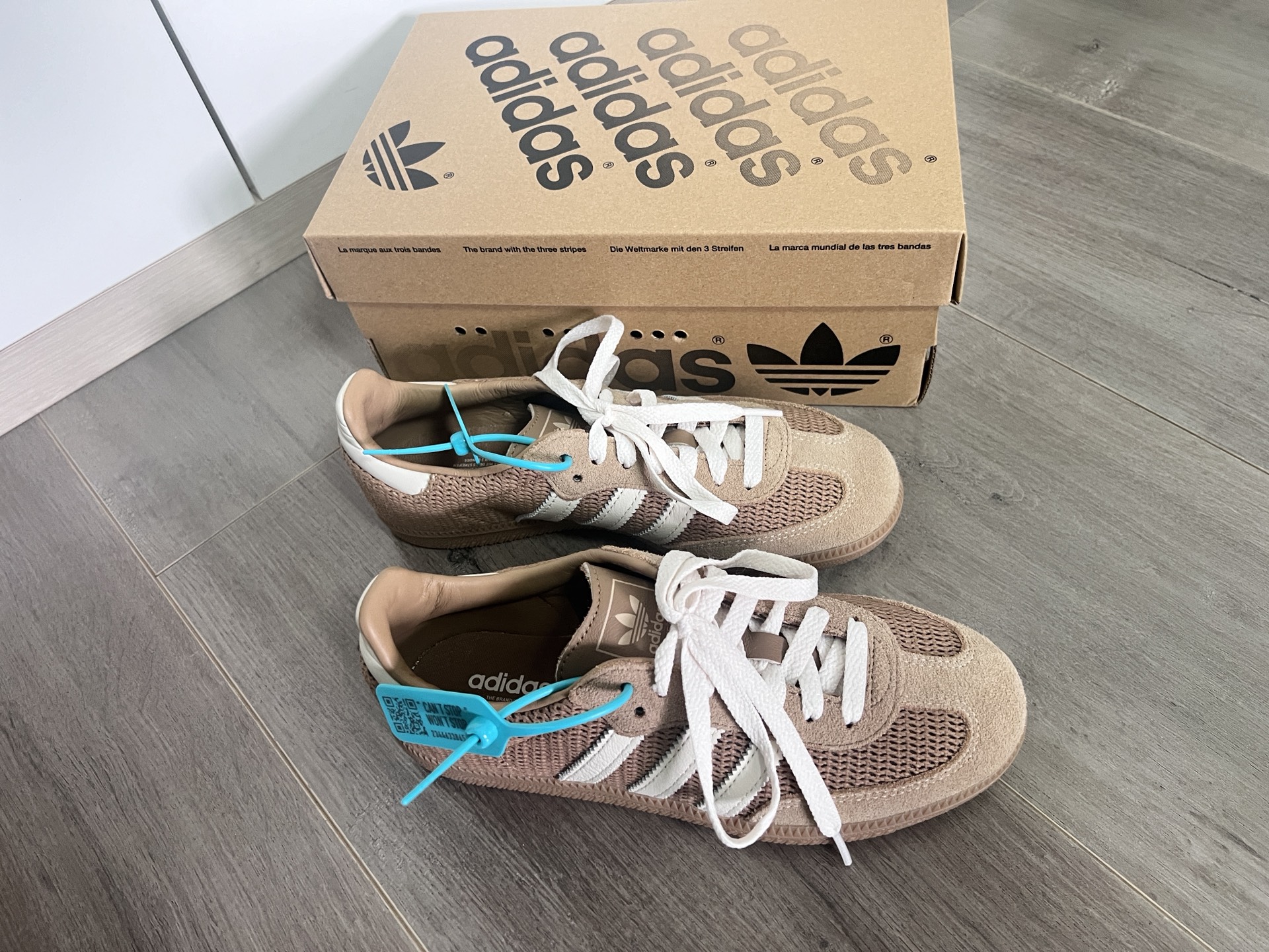 custom review-Adidas Originals SAMBA OG Устойчивый к истиранию Легкий и Дышащий Скейтборд Низкие Кроссовки Унисекс Коричневый