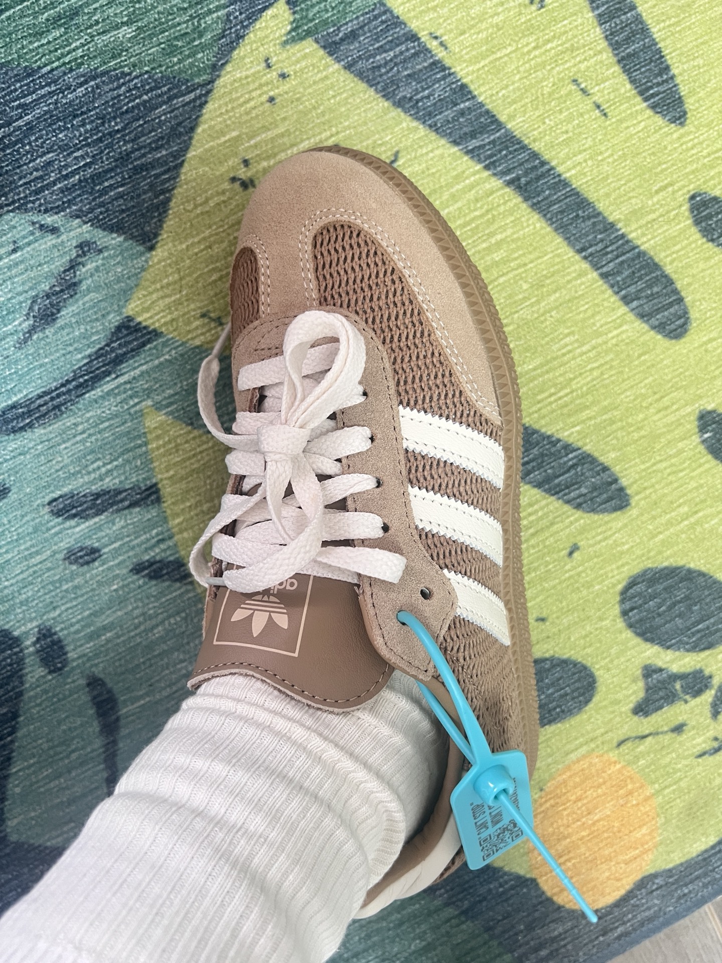 custom review-Adidas Originals SAMBA OG Устойчивый к истиранию Легкий и Дышащий Скейтборд Низкие Кроссовки Унисекс Коричневый