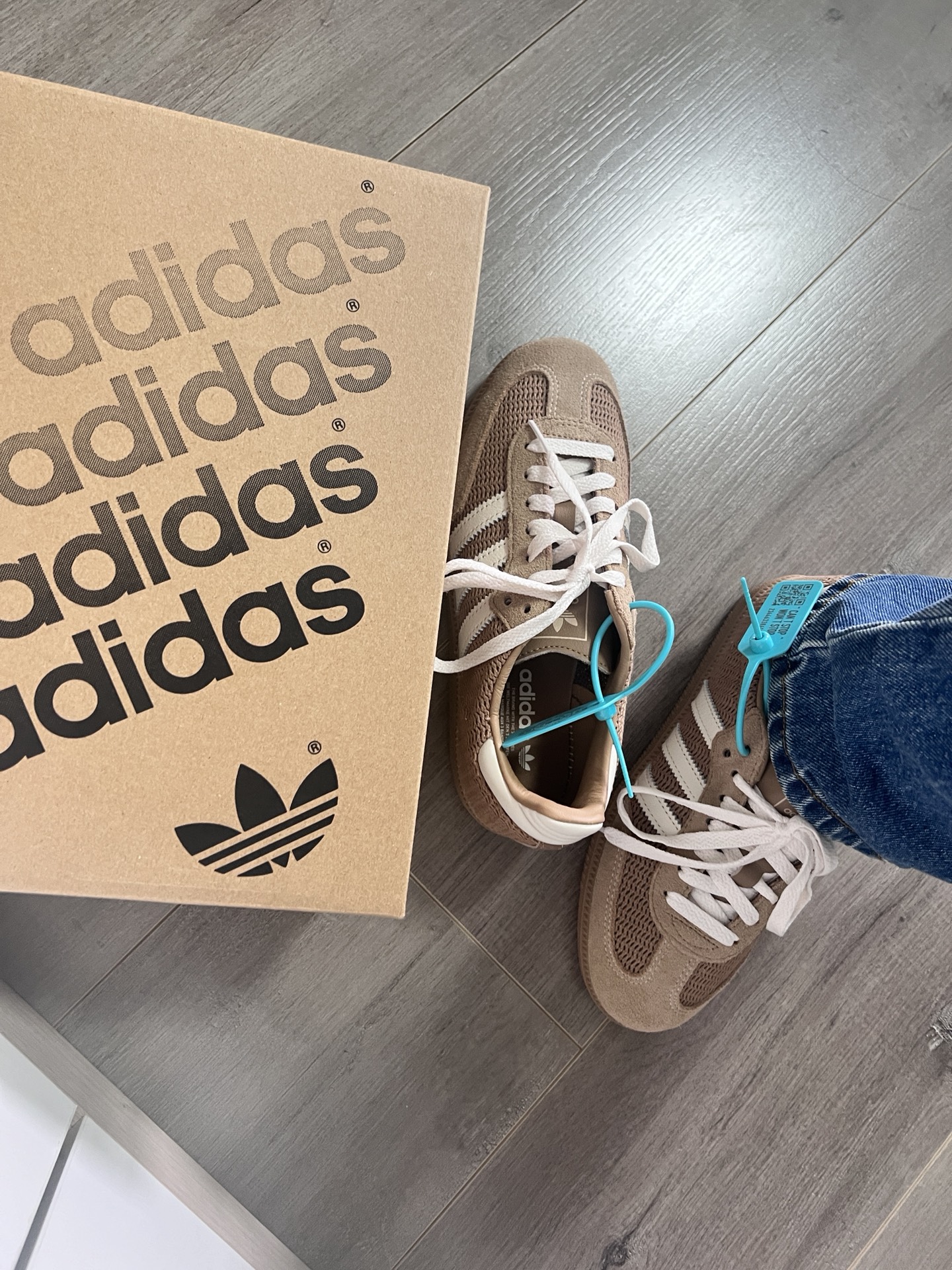 custom review-Adidas Originals SAMBA OG Устойчивый к истиранию Легкий и Дышащий Скейтборд Низкие Кроссовки Унисекс Коричневый