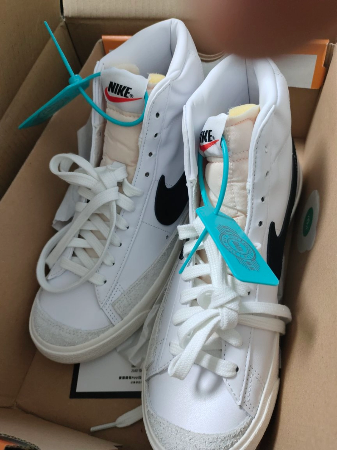 custom review-Nike Blazer 77 Vintage MID Скейтборд Кроссовки Женские Винтаж Белый