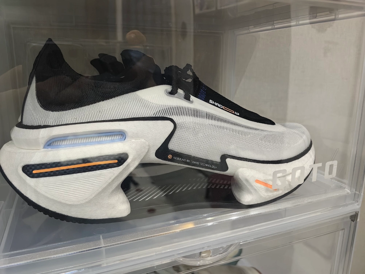 custom review-Лайнер Shadow 3,0 Low Top CloudTec Бег на длинные дистанции Спринт Беговые кроссовки Унисекс Черный Белый