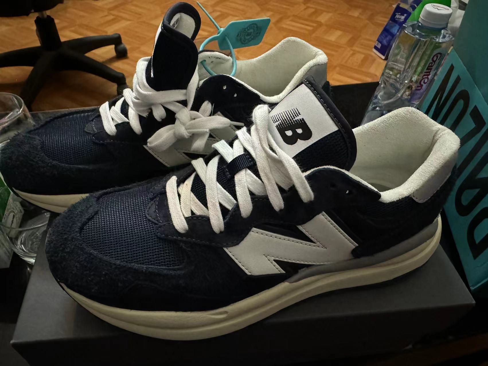 custom review-New Balance NB 5740 Устойчивый к истиранию Дышащий Низкий Топ Повседневная Городская Коммутерская Беговая Обувь Унисекс Темно-синий