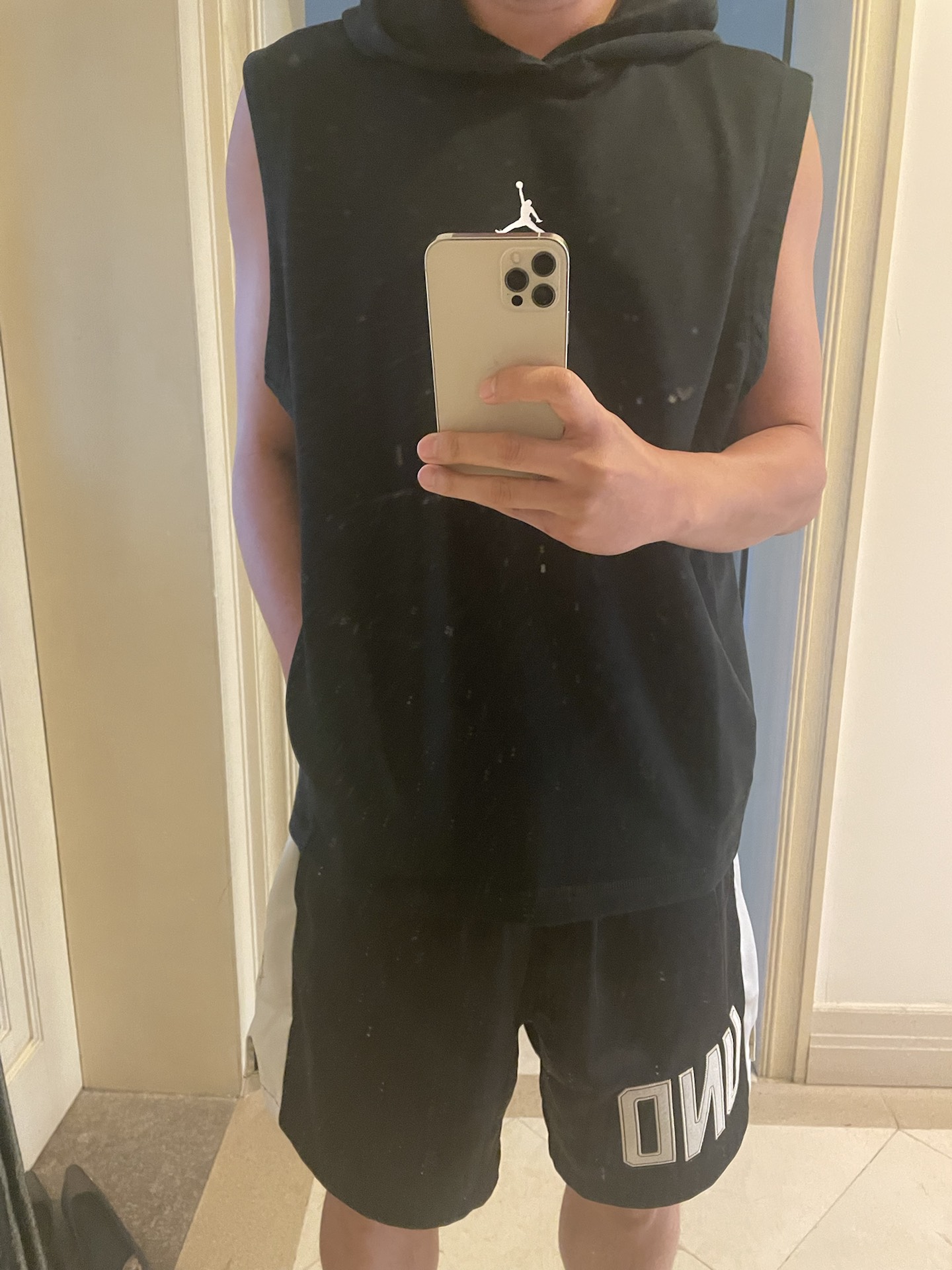 custom review-Джордан Dri Fit Топ Мужской Черный