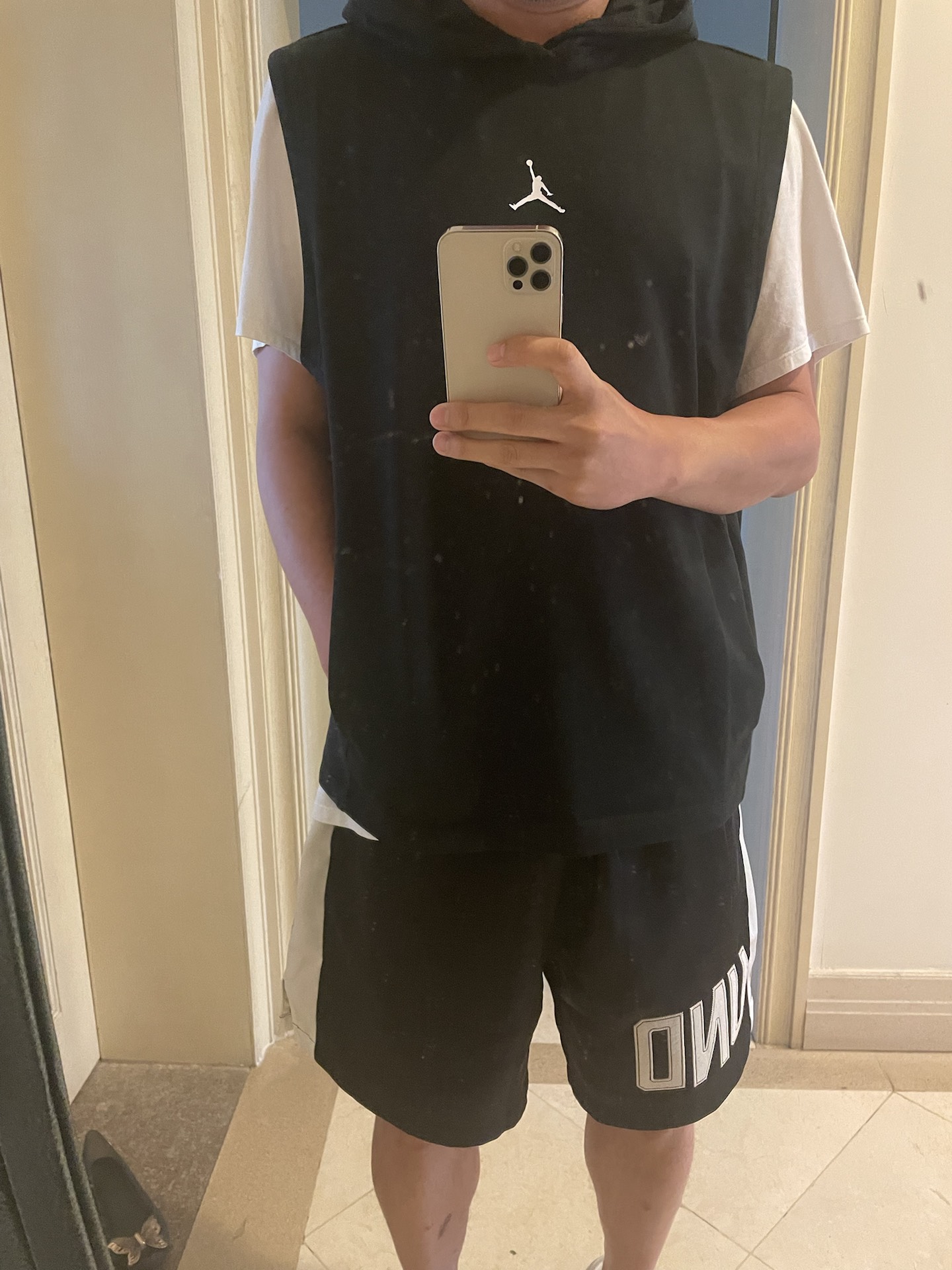 custom review-Джордан Dri Fit Топ Мужской Черный