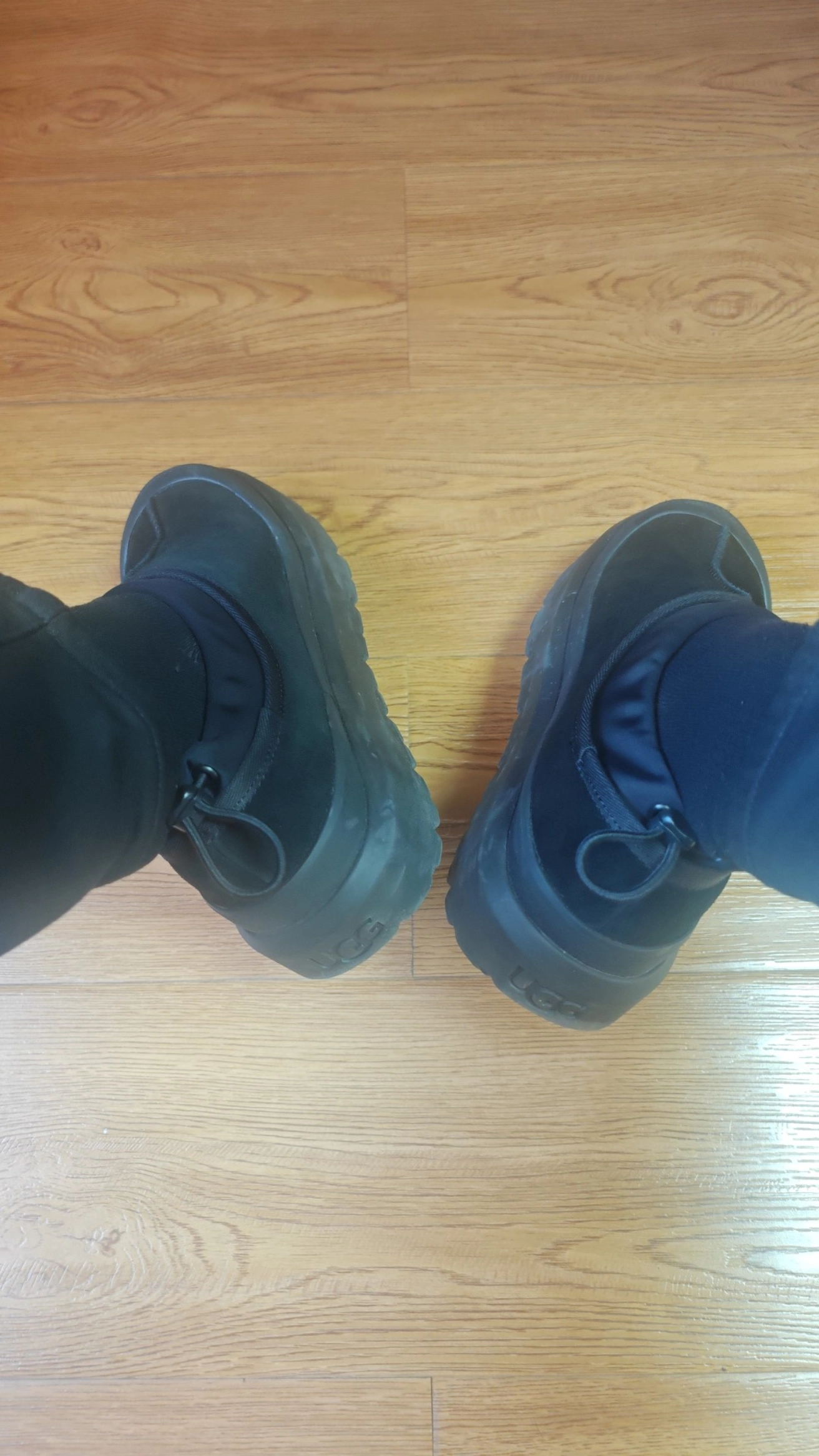 custom review-UGG Низкий топ Повседневная обувь Мужская Черная