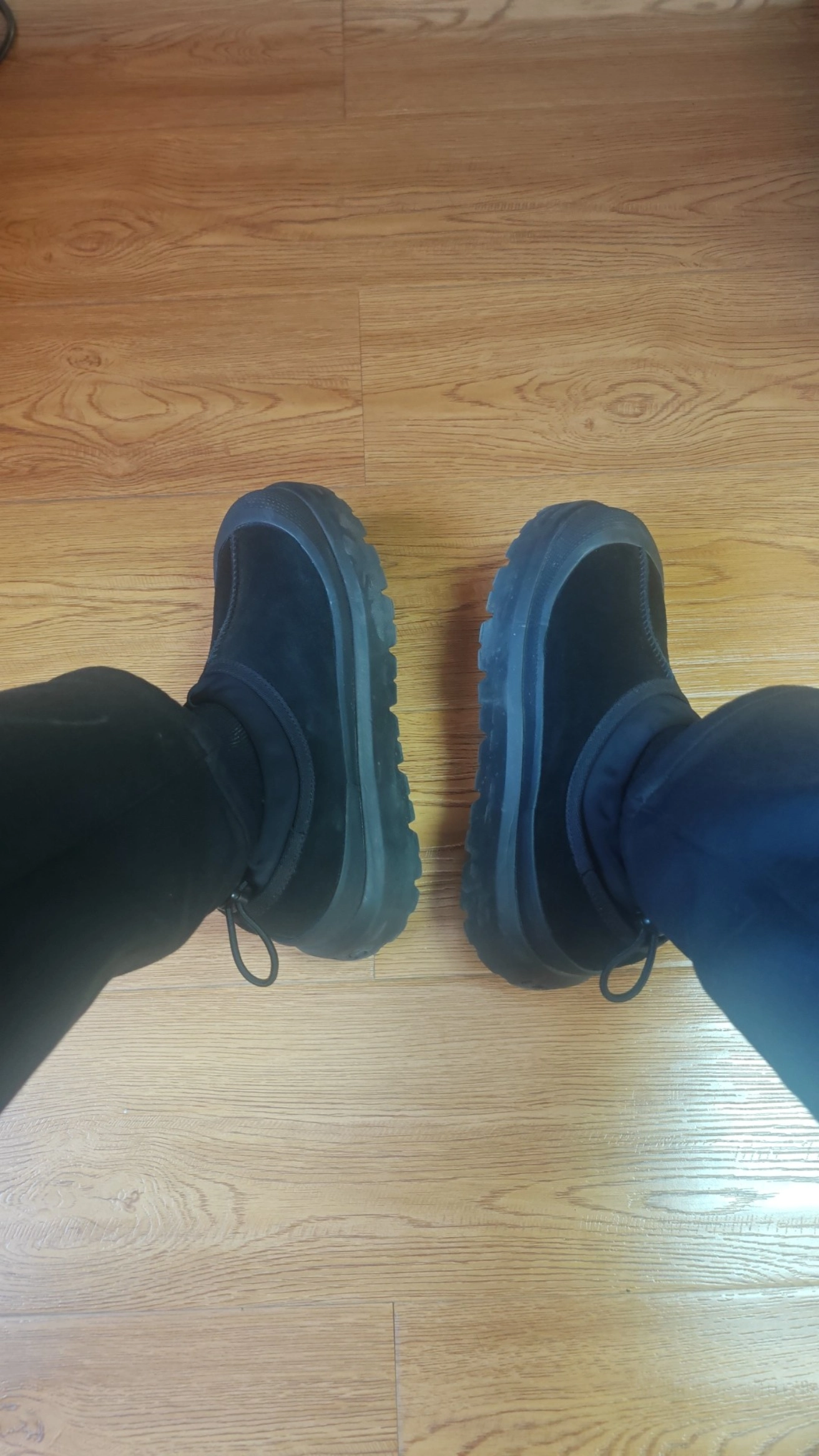 custom review-UGG Низкий топ Повседневная обувь Мужская Черная