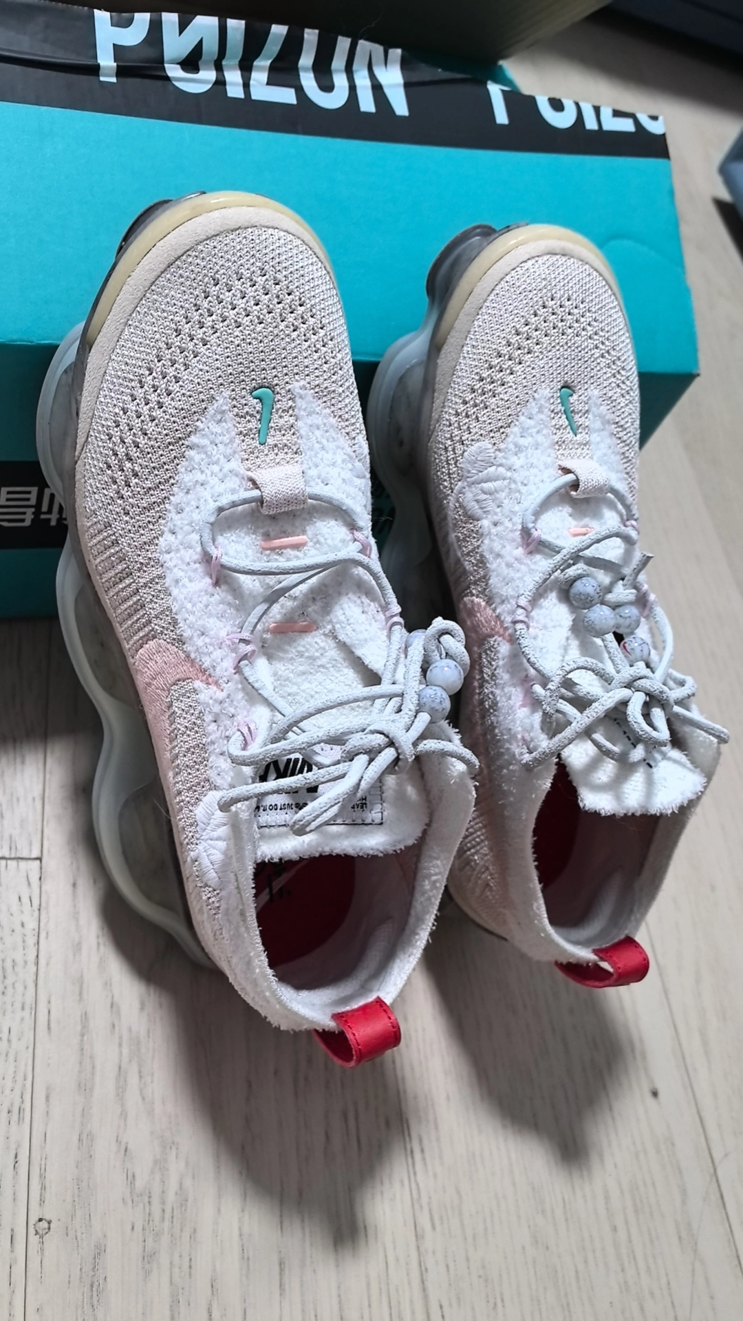 custom review-Nike Air Max Scorpion High Топ Air Cushion Повседневные Беговые кроссовки Женские Розовые