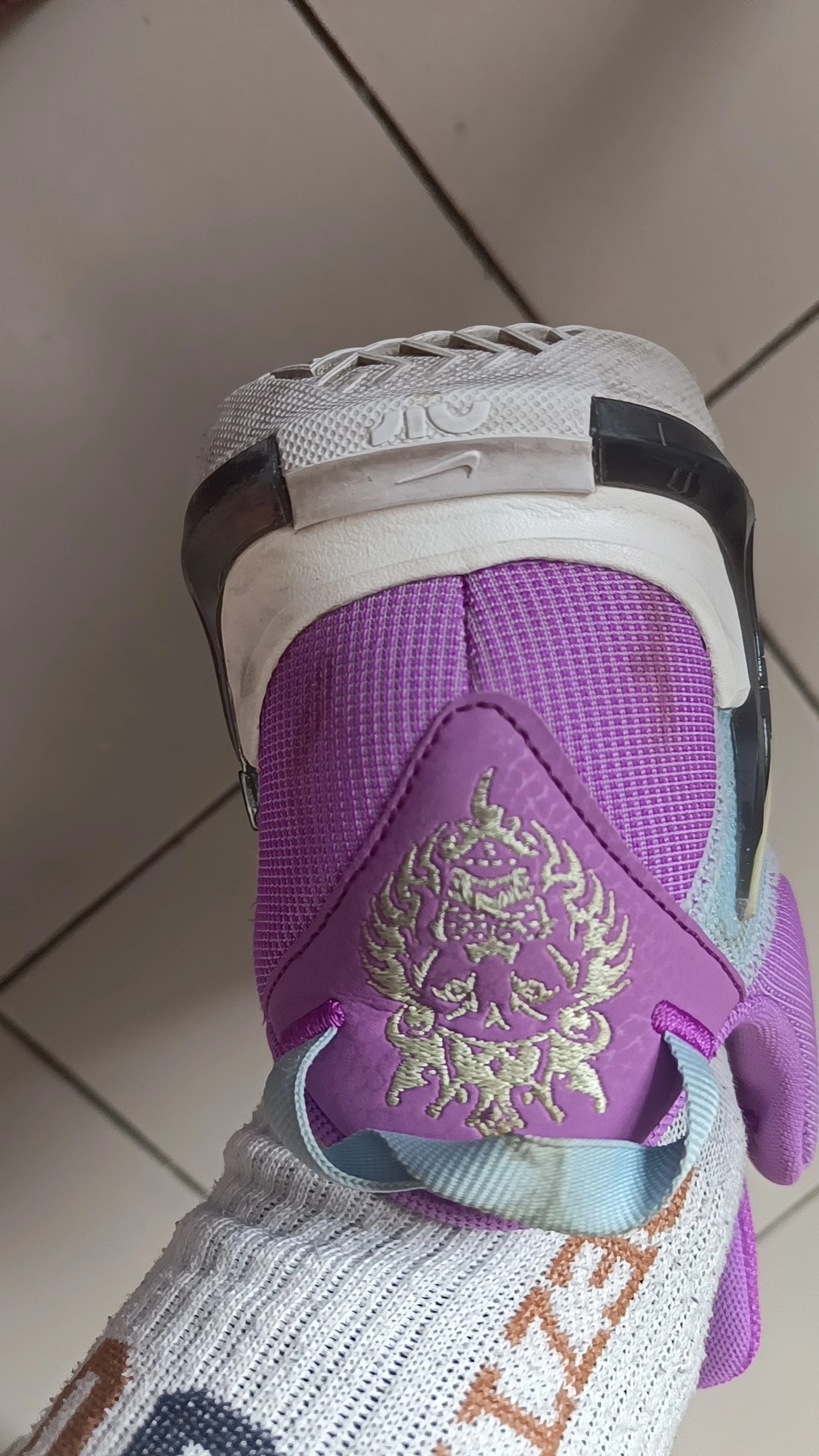 custom review-Nike Witness 7 Амортизирующие устойчивые к скольжению и износу низкие баскетбольные кроссовки для мужчин фиолетовые