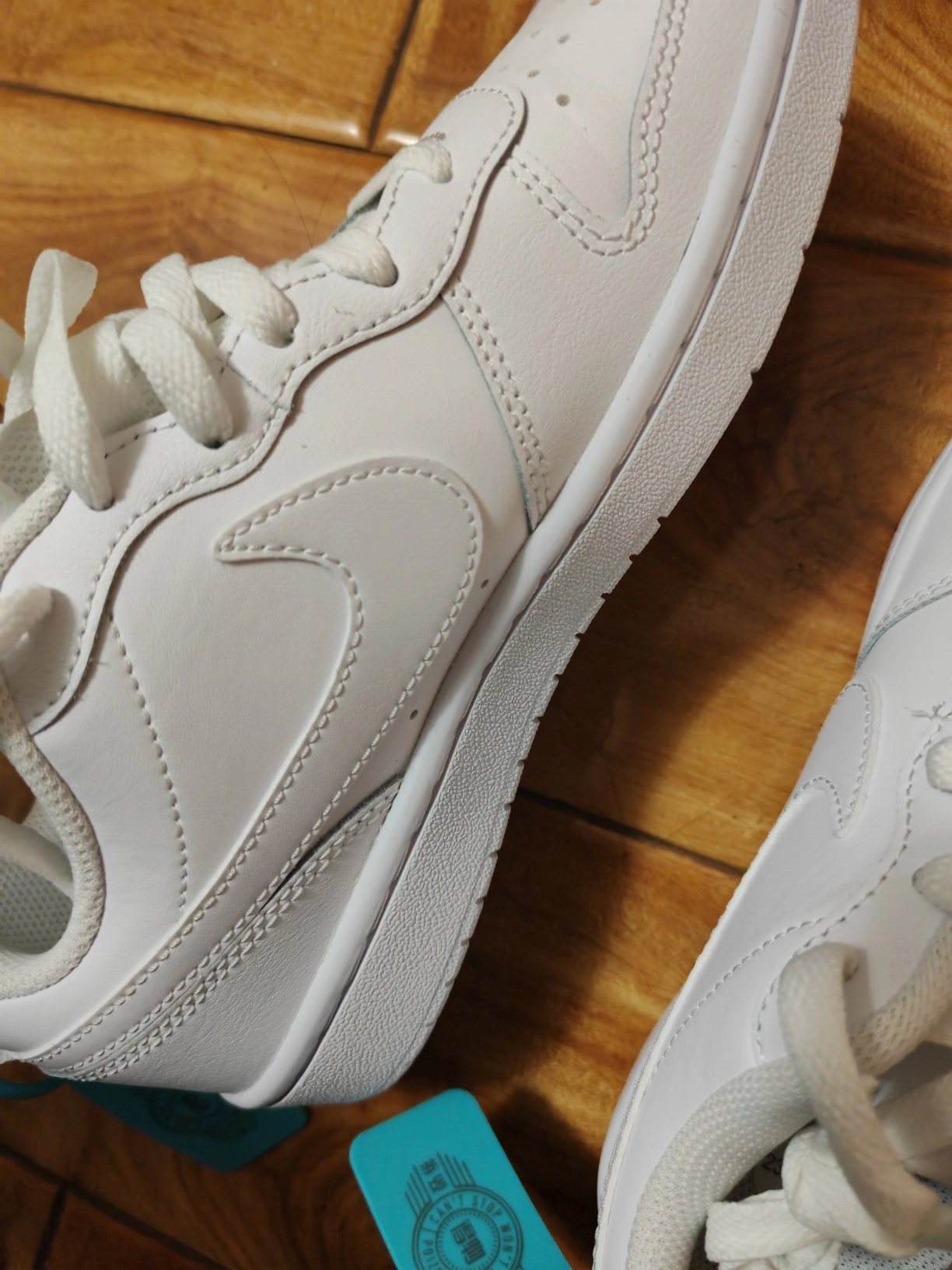 custom review-Nike Court Borough Детские Скейтбординги Низкие Кеды Унисекс