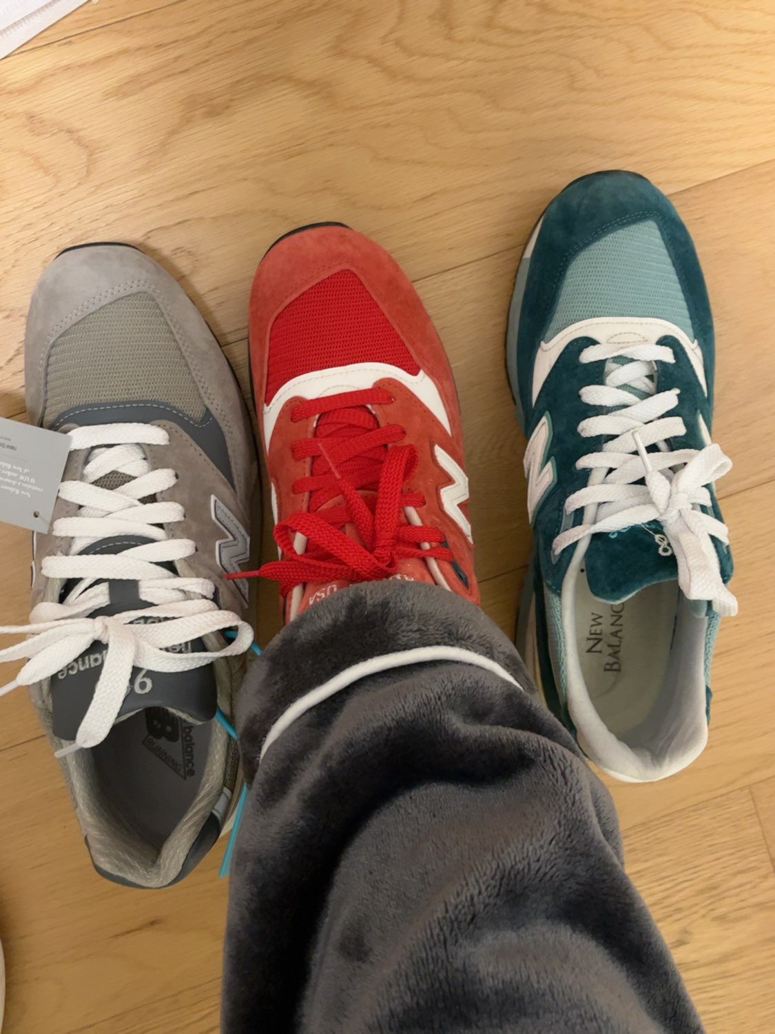 custom review-New Balance NB 998 Амортизация Устойчивость к истиранию Поддержка Низкий верх Повседневная Городская Коммутация Беговые кроссовки Унисекс Серый Синий