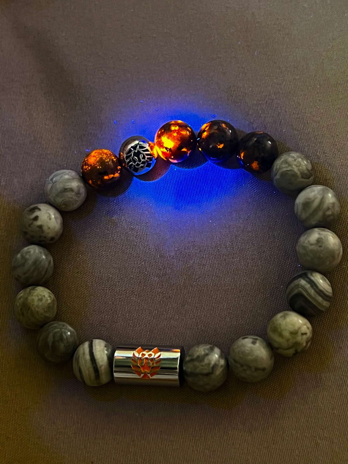 小狮子火焰石手链这也太惊艳了吧!