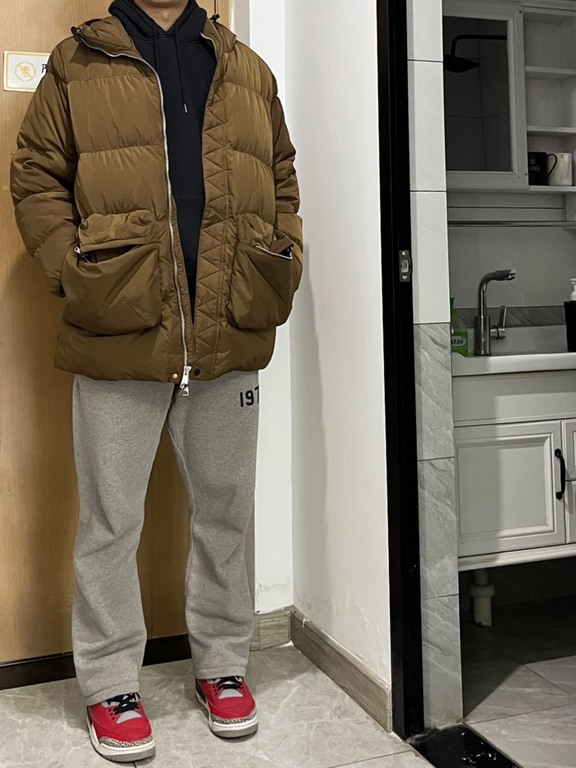 custom review-Jordan Air Пуховик Мужской Зеленый