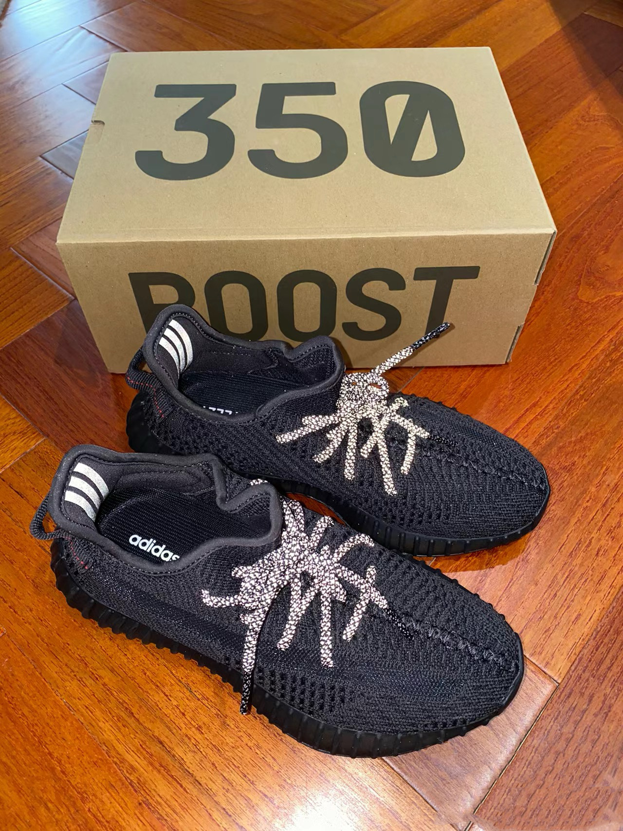 yeezy350黑天使无滤镜99