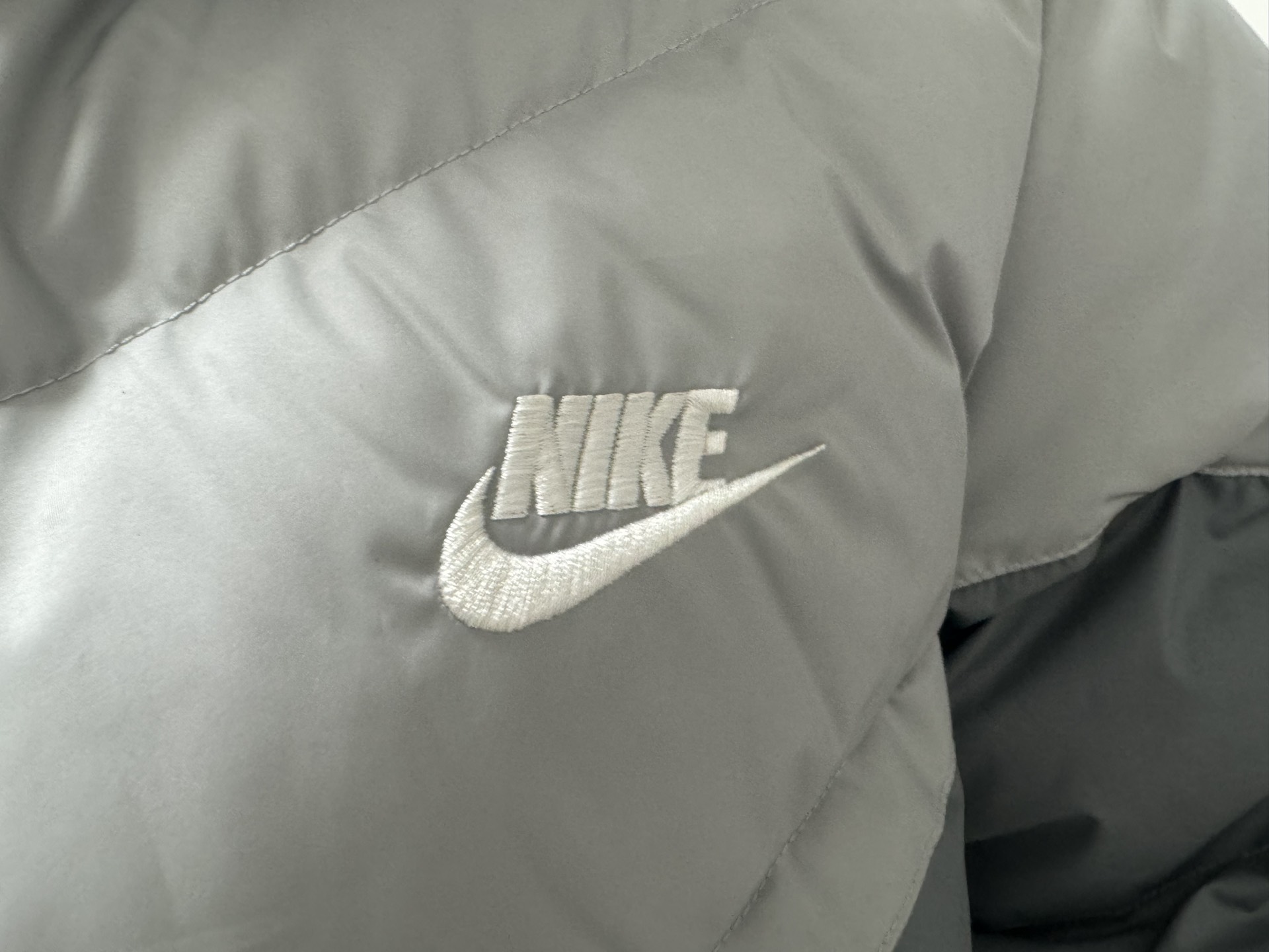 custom review-Nike Storm Fit Down Jacket Men's Gray
