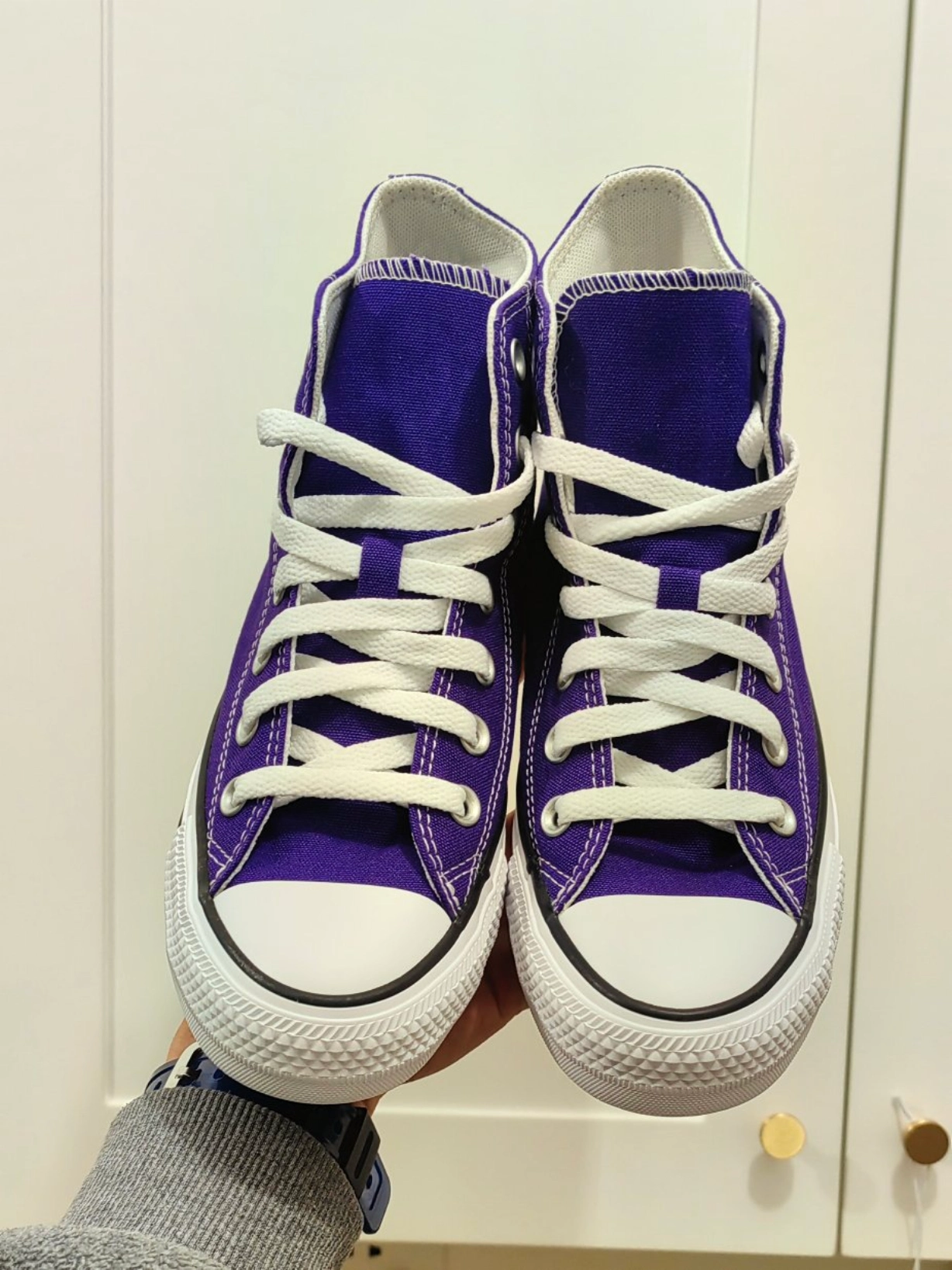 converse all star 紫罗兰 回归最初的简单 还是一双匡威合适 就喜欢