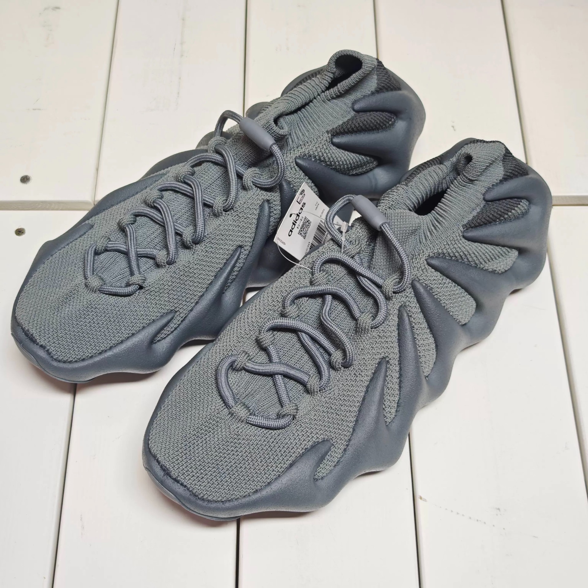 custom review-Adidas Originals Yeezy 450 'Камень GREY' Низкий Топ Casual Унисекс Каменный Серый