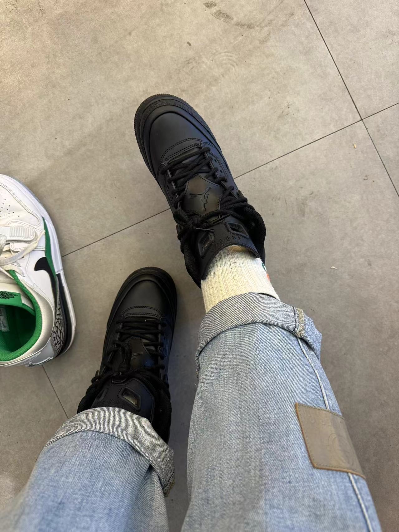 custom review-Jordan Spizike Winterized 'Black Cat' GS