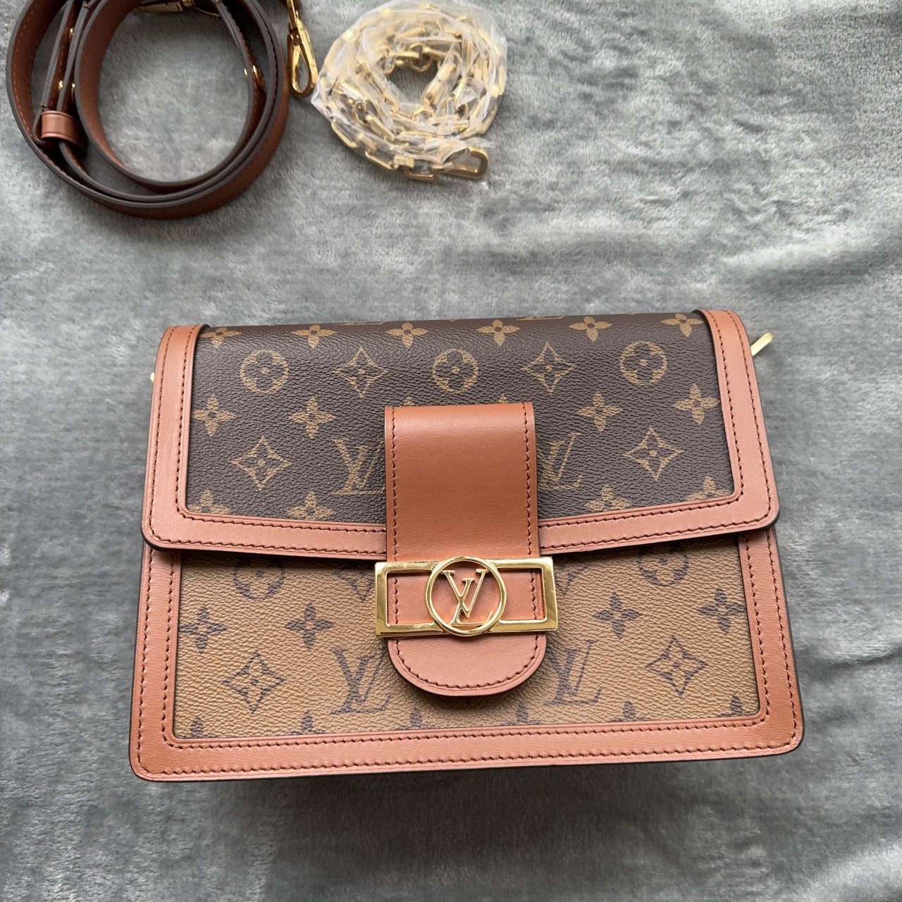 lv老花达芙妮中号 几乎全新