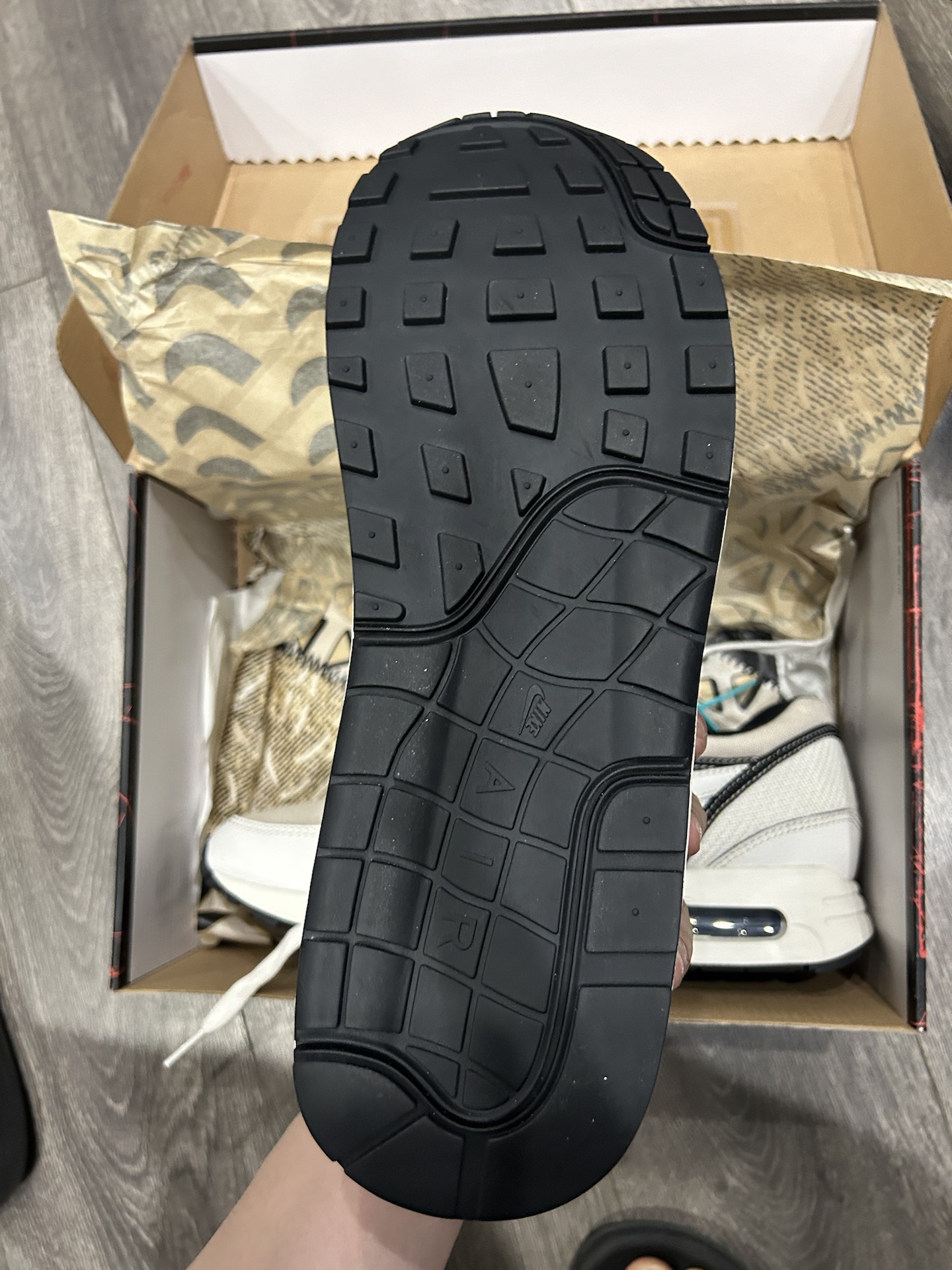 custom review-Nike Air Max 1 86 Low Топ Casual Унисекс Белый Черный