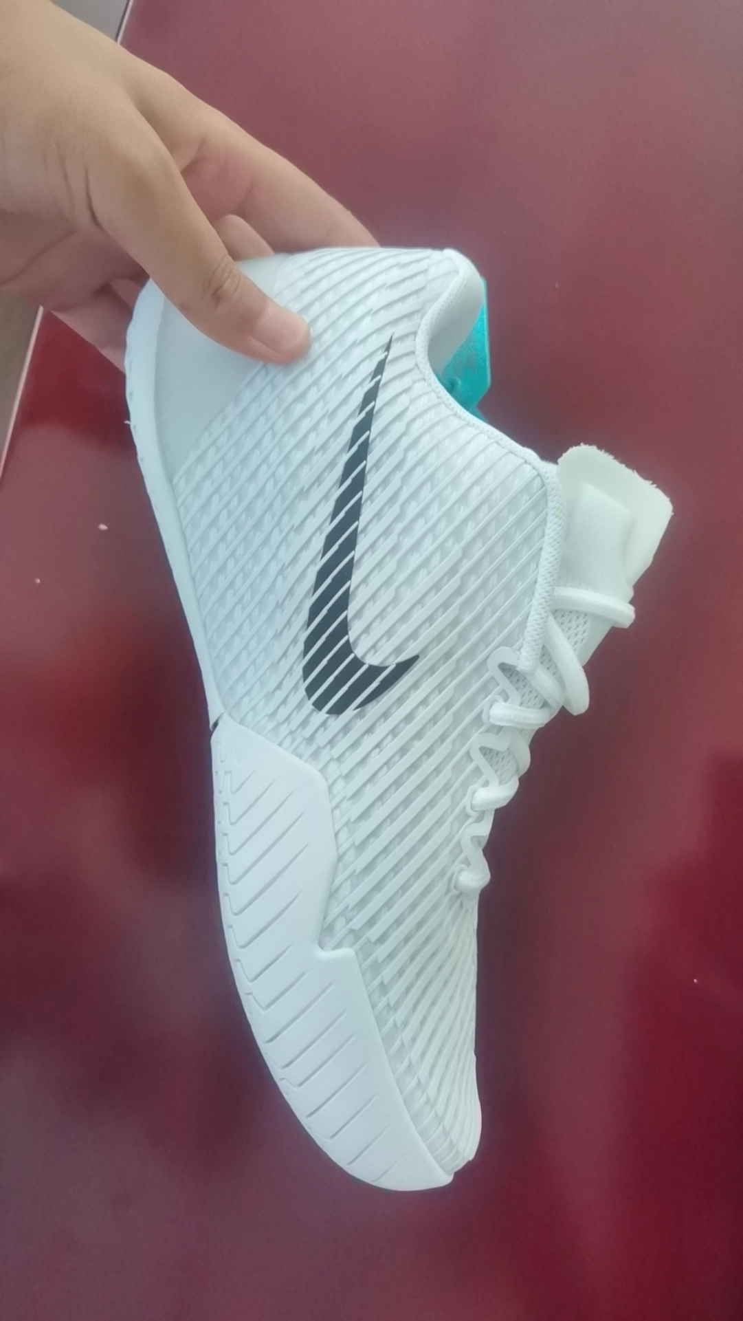 custom review-Nike Air Zoom Vapor 11 Дышащая Поддержка Низкий Топ Твердый Корт Теннисные Кроссовки Мужские Белые