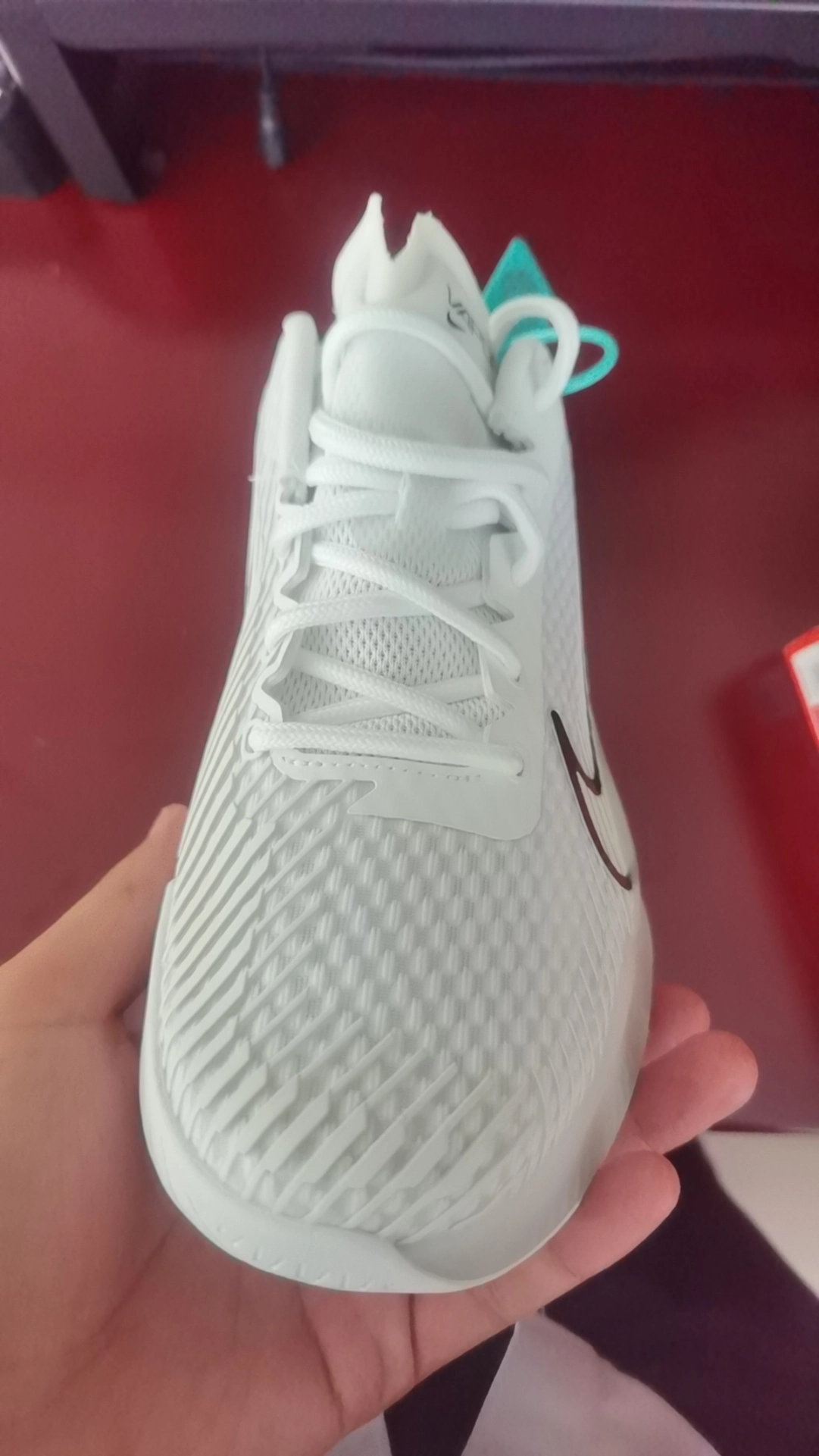 custom review-Nike Air Zoom Vapor 11 Дышащая Поддержка Низкий Топ Твердый Корт Теннисные Кроссовки Мужские Белые