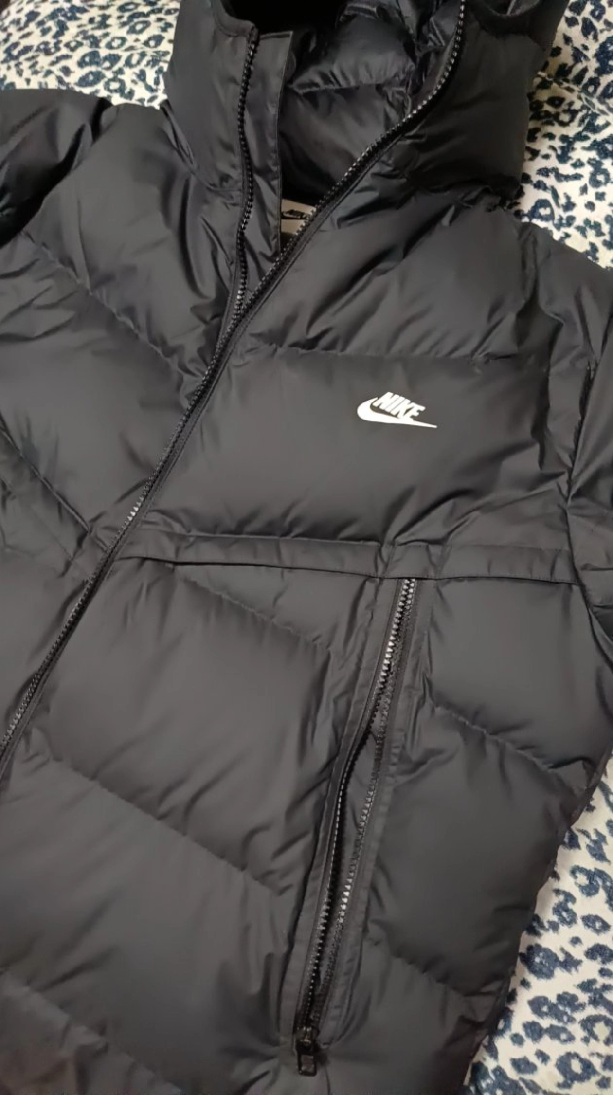 custom review-Nike Storm Fit Down Jacket Men's Black