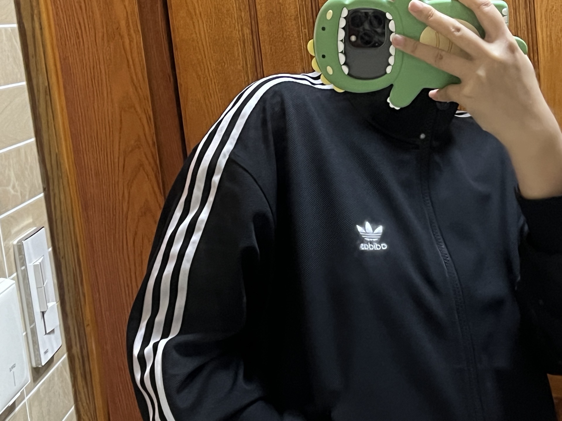 custom review-Adidas Originals TRACK TOP Куртка Унисекс Черная