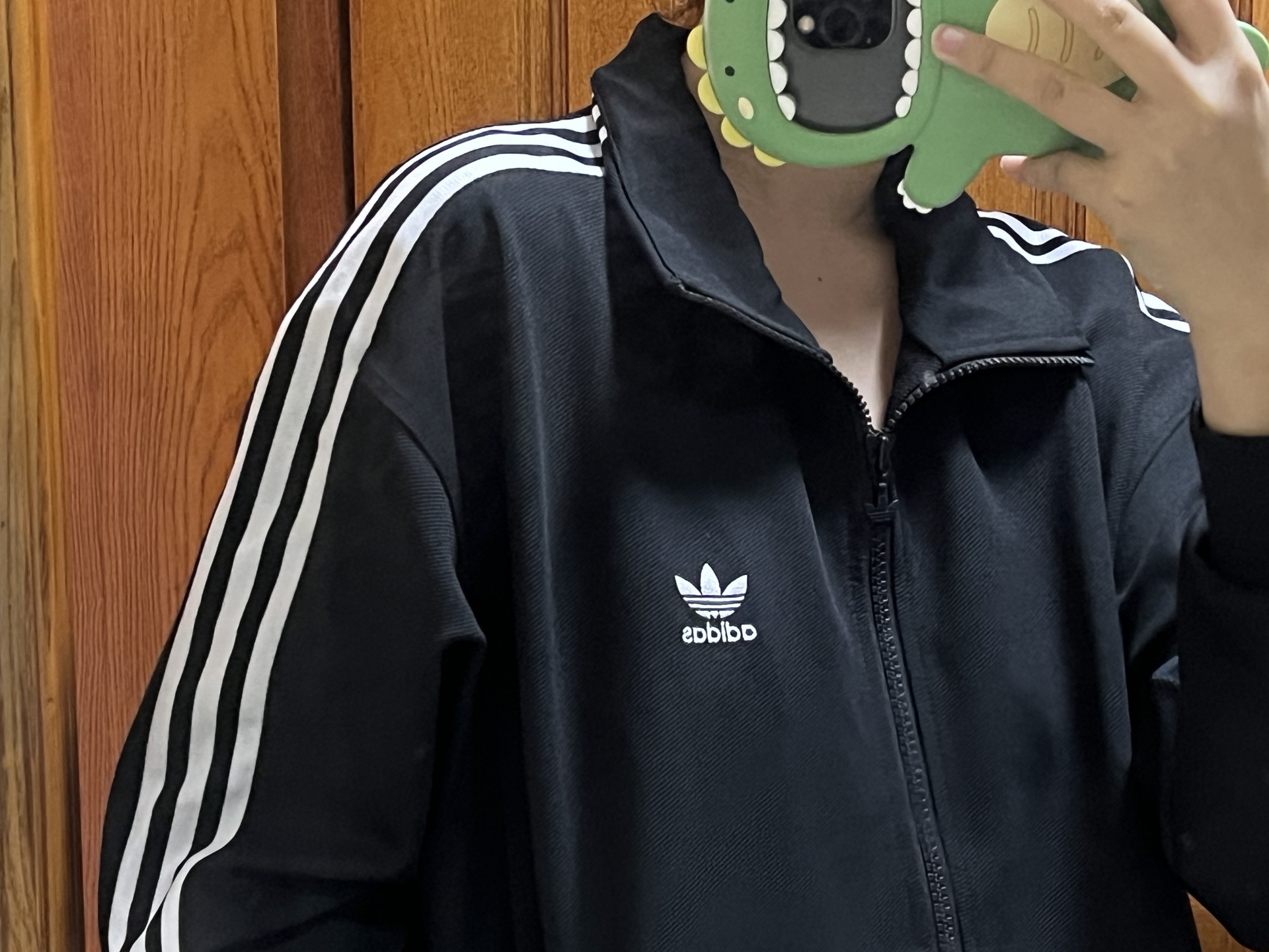 custom review-Adidas Originals TRACK TOP Куртка Унисекс Черная