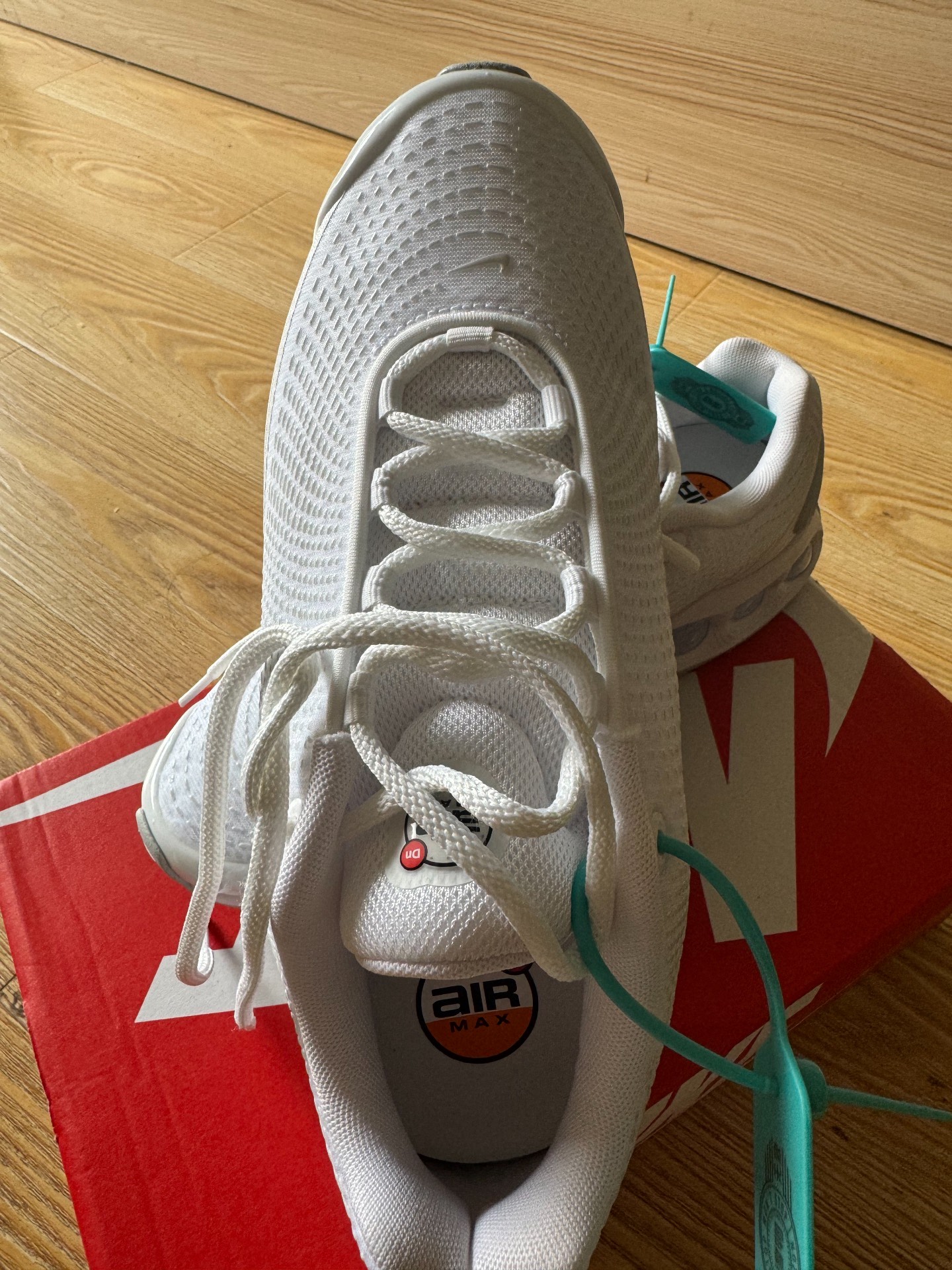 custom review-Nike Air Max Dn 'Белый Металлический Серебряный' Амортизация Устойчивость к истиранию Дышащий Низкий верх Повседневный Унисекс Белый