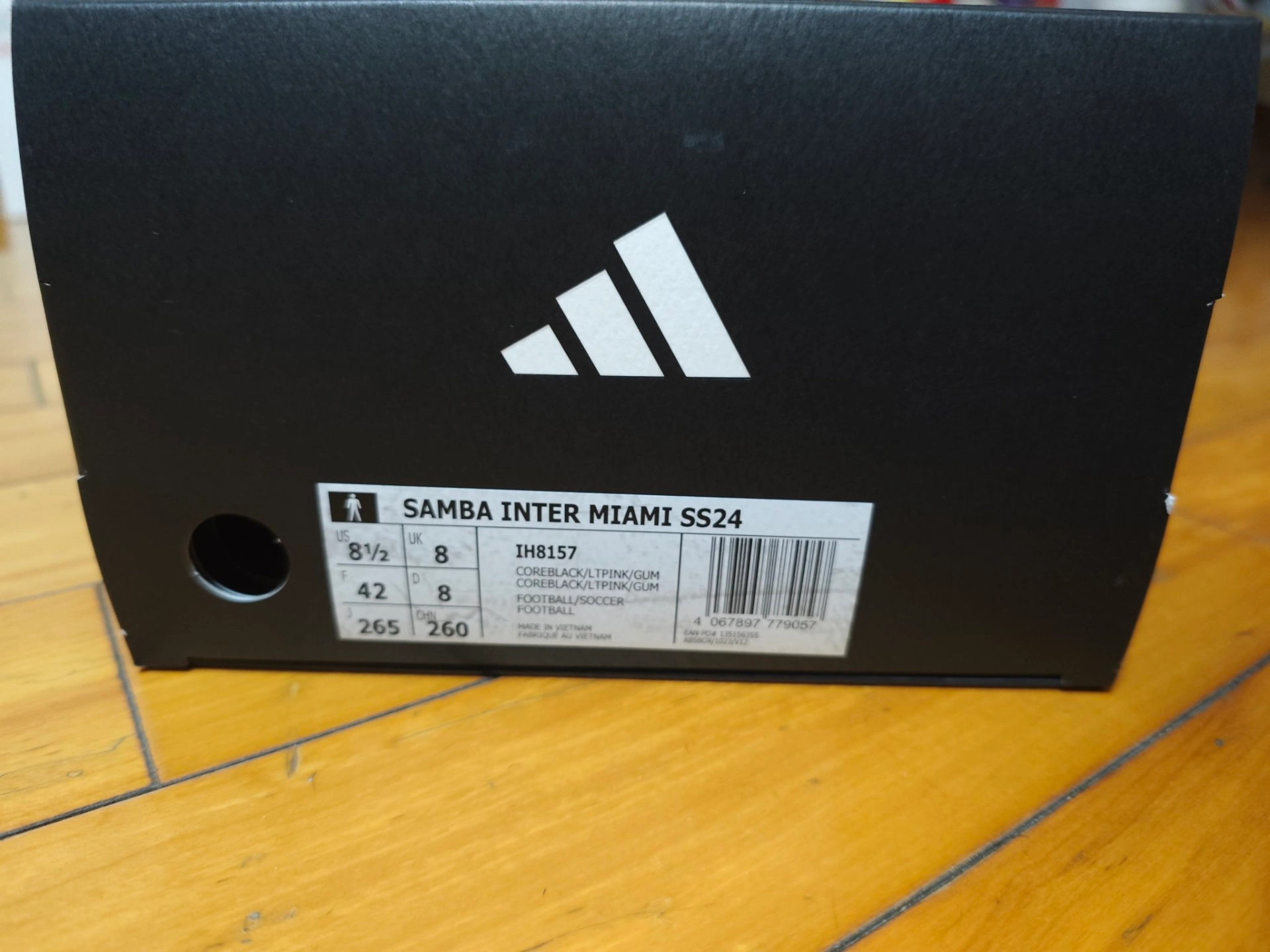 custom review-INTER MIAMI CF x Adidas Originals Samba Low Топ Скейтборд Кроссовки Мужские Черные