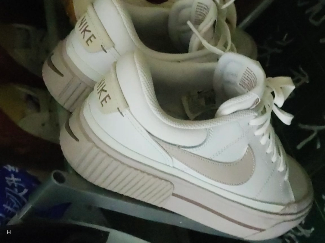 custom review-Nike Court Legacy Lift Скейтборд Кроссовки Женские Белые Розовые