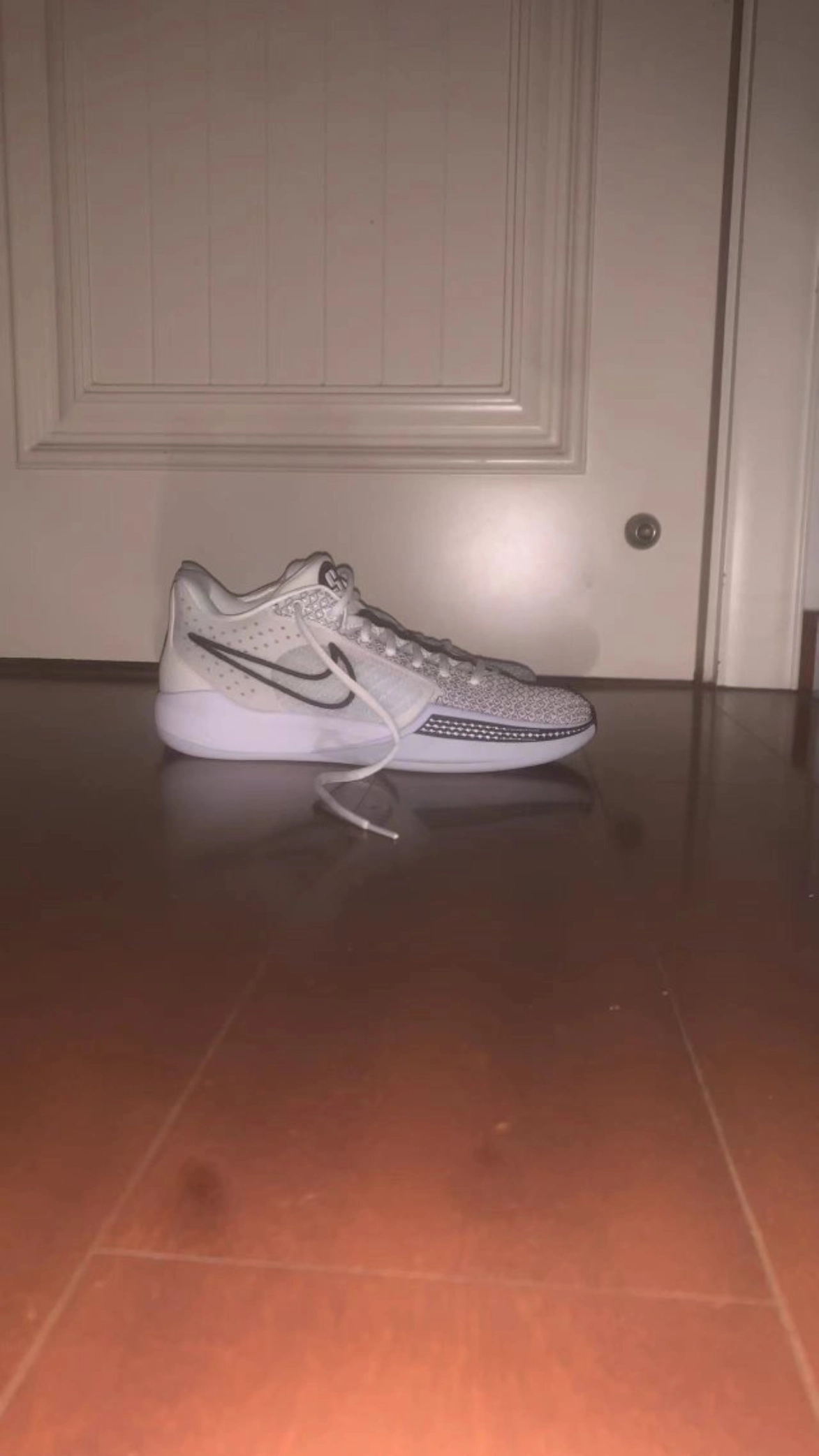custom review-Nike Sabrina 1 Magnetic 'White Black Silver' Women's