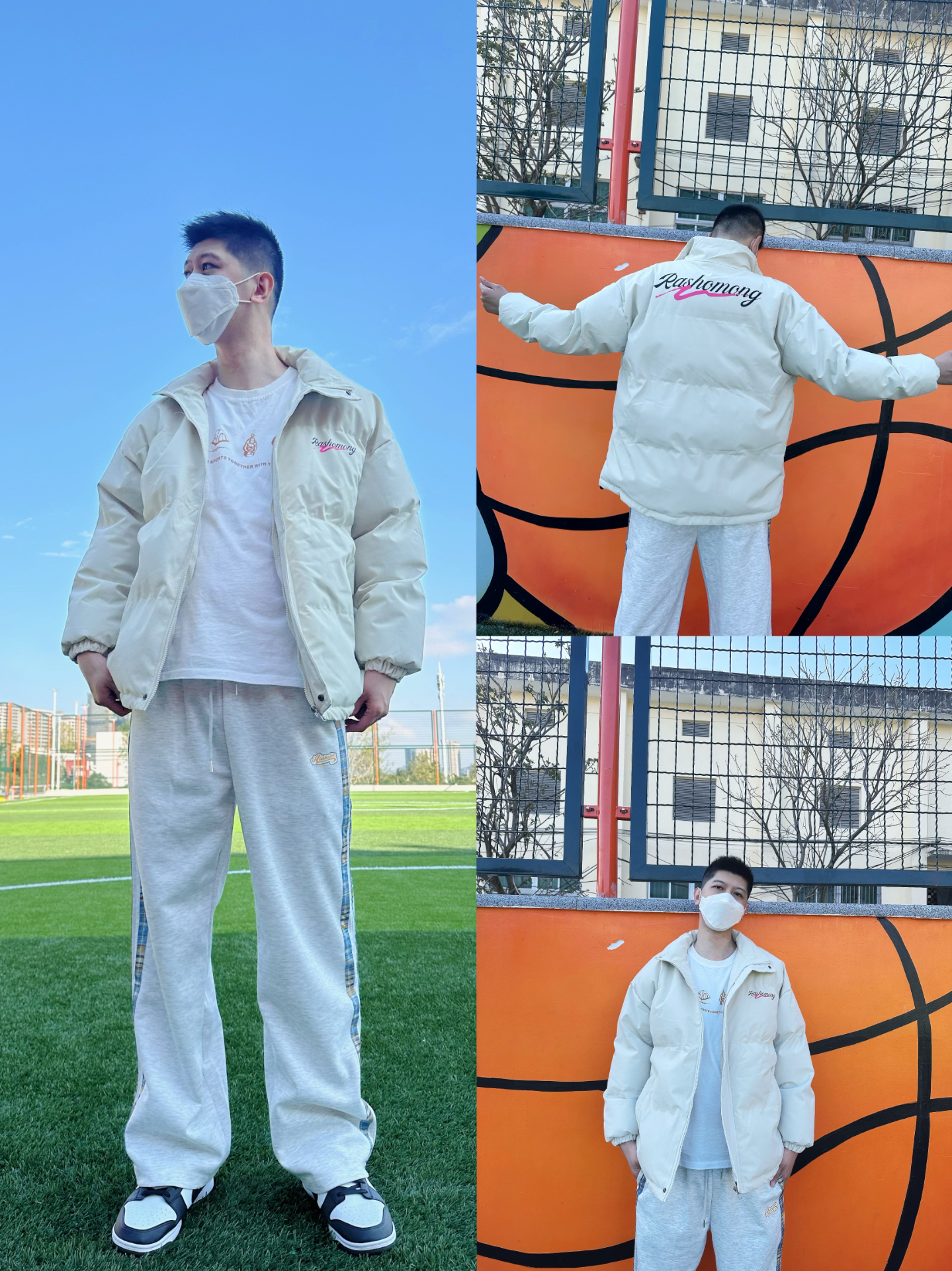 学院风男女同款羽绒服🥰🥰🥰