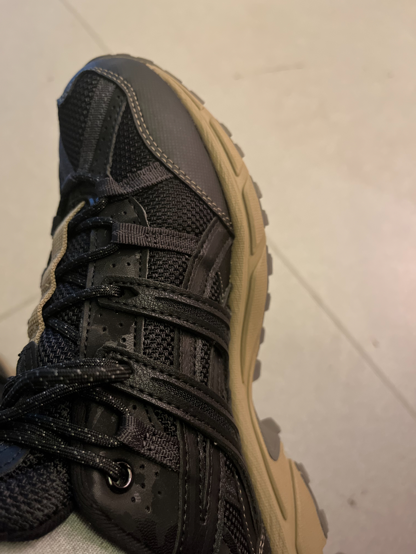 custom review-ASICS Gel Sonoma 15 50 Устойчивый к истиранию Низкий Топ Повседневный Трейл Бег Городской Коммутатор Беговые кроссовки Унисекс Черный