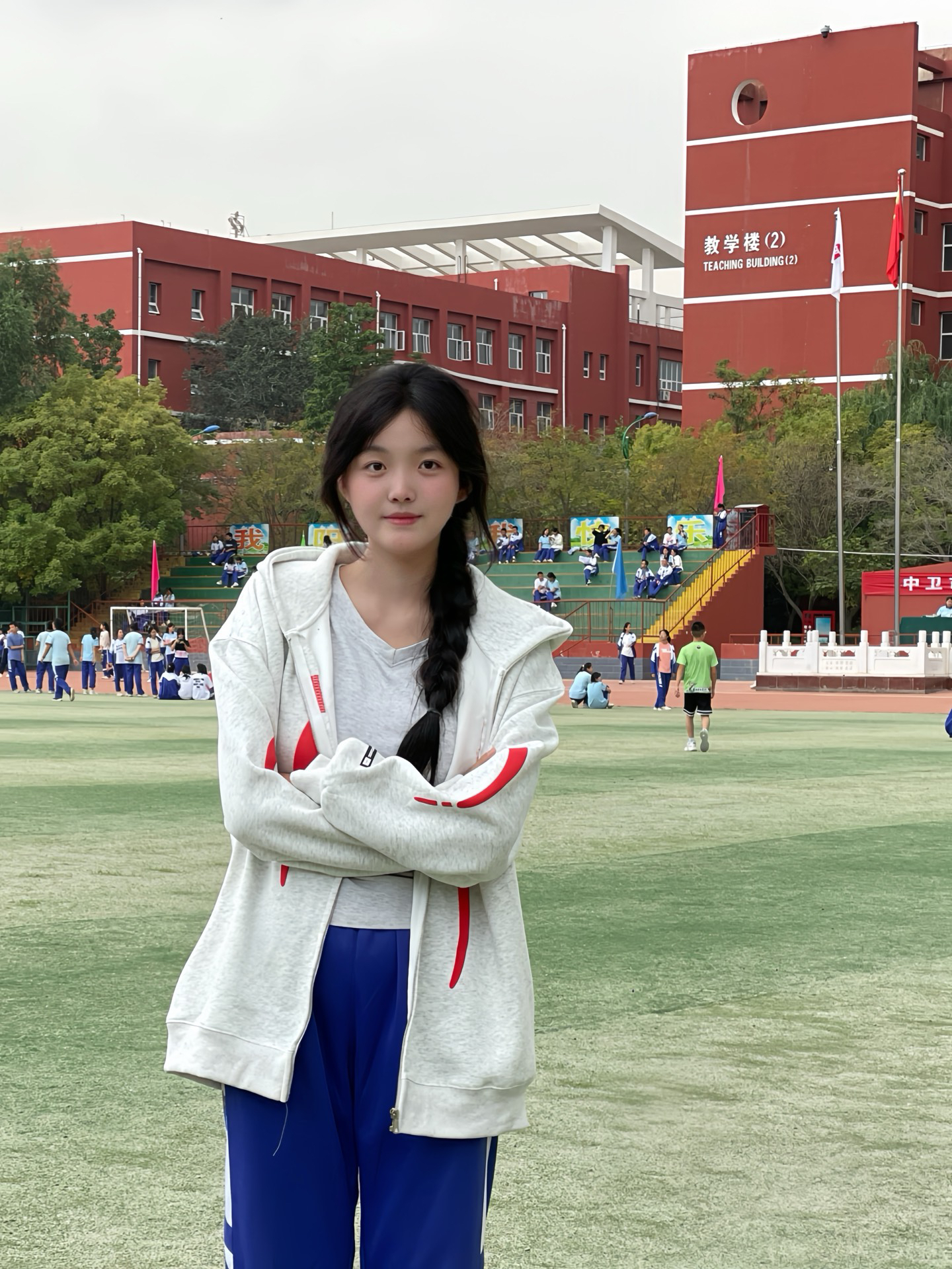 秋季搭校服 绝配!