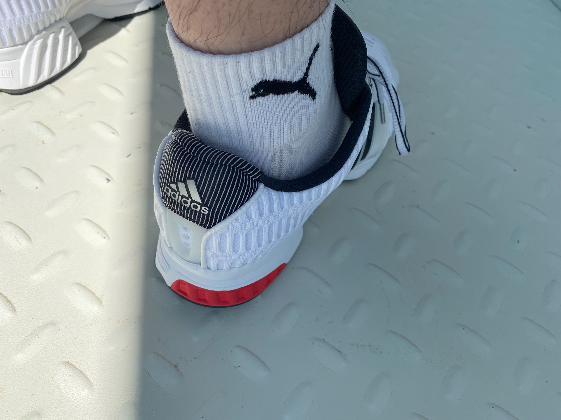 custom review-Adidas Originals Climacool Устойчивый к истиранию Низкий Топ Резина Повседневная Городская Коммутация Беговые кроссовки Унисекс Белый Черный Красный