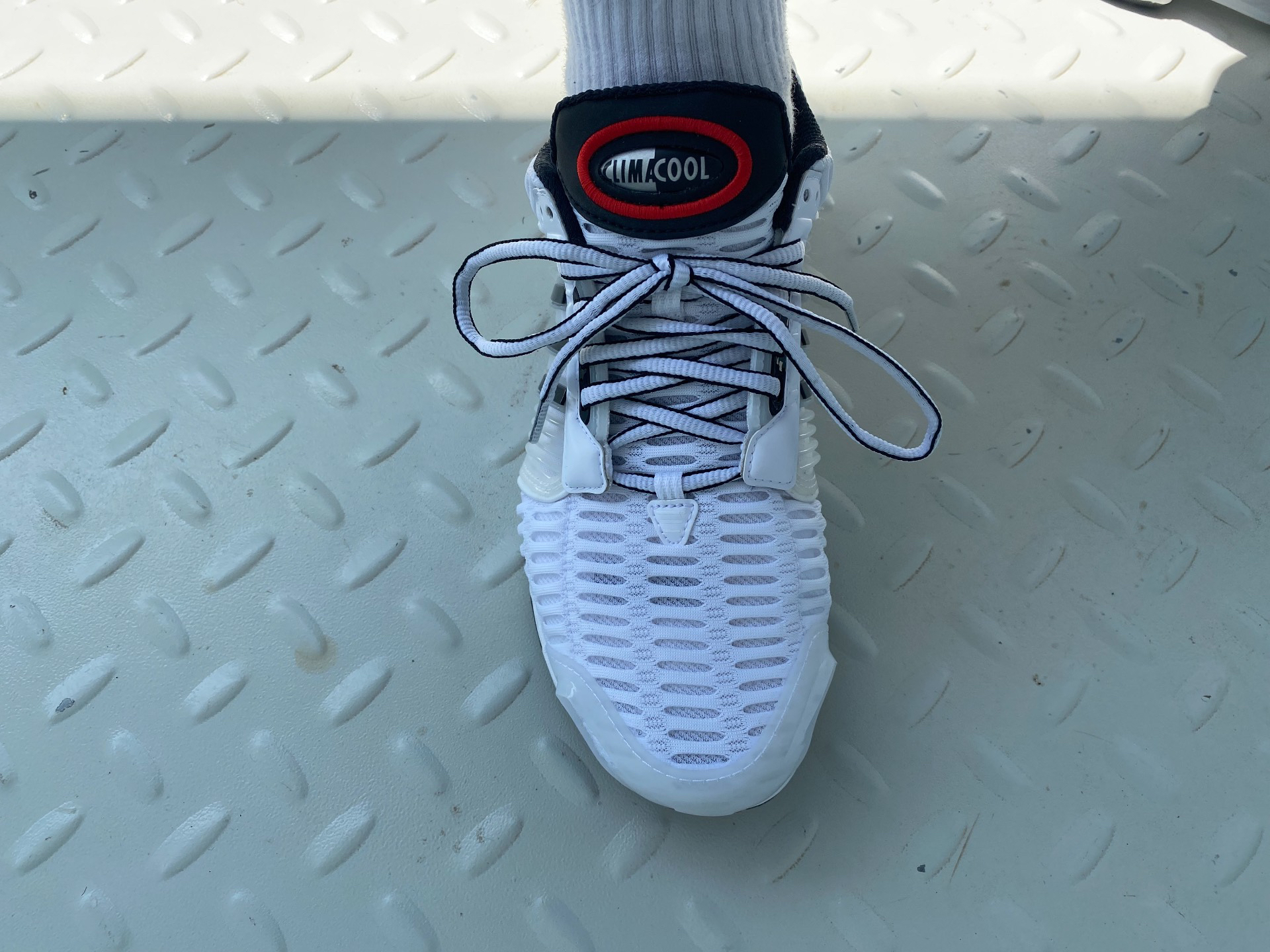 custom review-Adidas Originals Climacool Устойчивый к истиранию Низкий Топ Резина Повседневная Городская Коммутация Беговые кроссовки Унисекс Белый Черный Красный