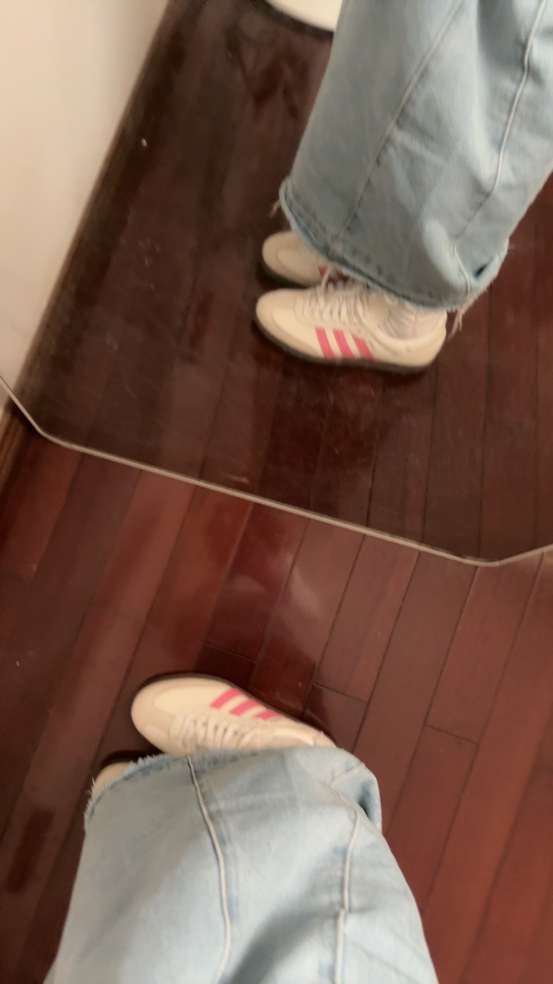 custom review-Adidas Originals SAMBA OG Устойчивые к истиранию Низкие Кроссовки для скейтбординга Женские Бежевый Белый Розовый