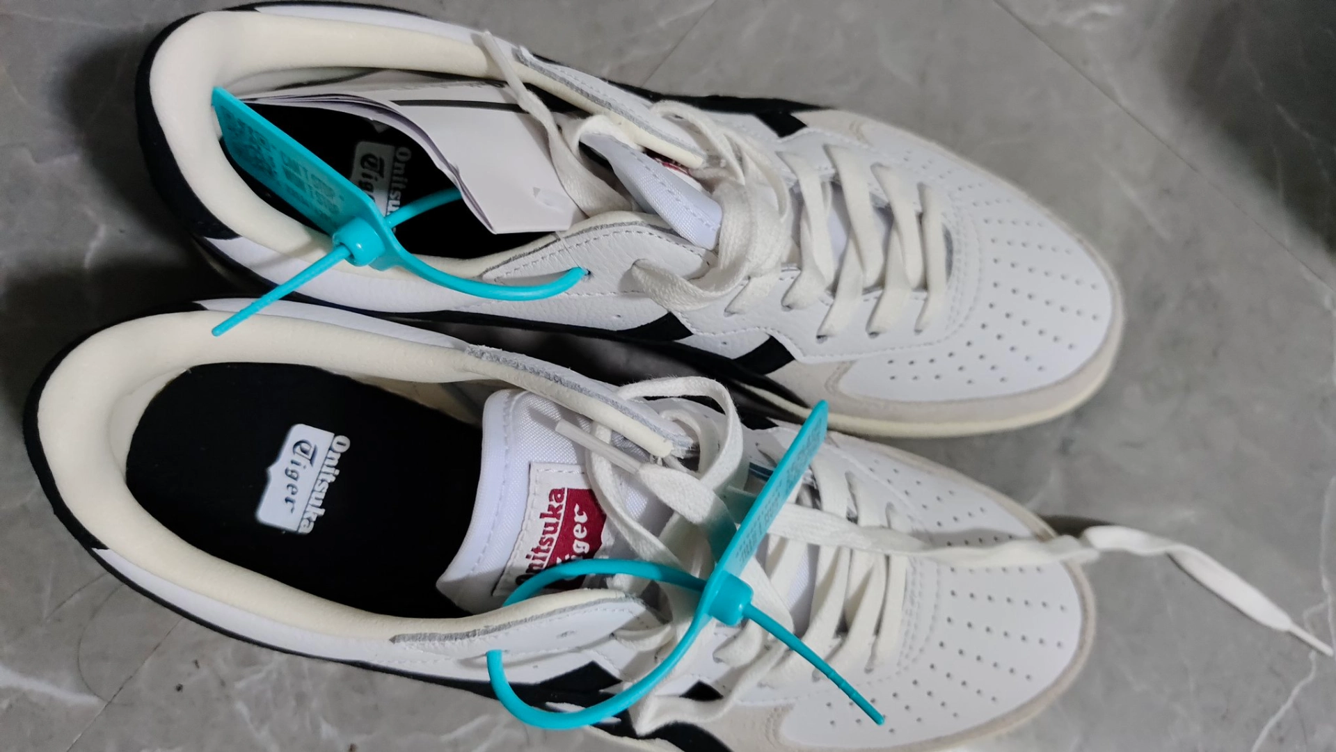 custom review-Onitsuka Tiger GSM Low Топ Скейтборд Кроссовки Унисекс Белый Серый Черный