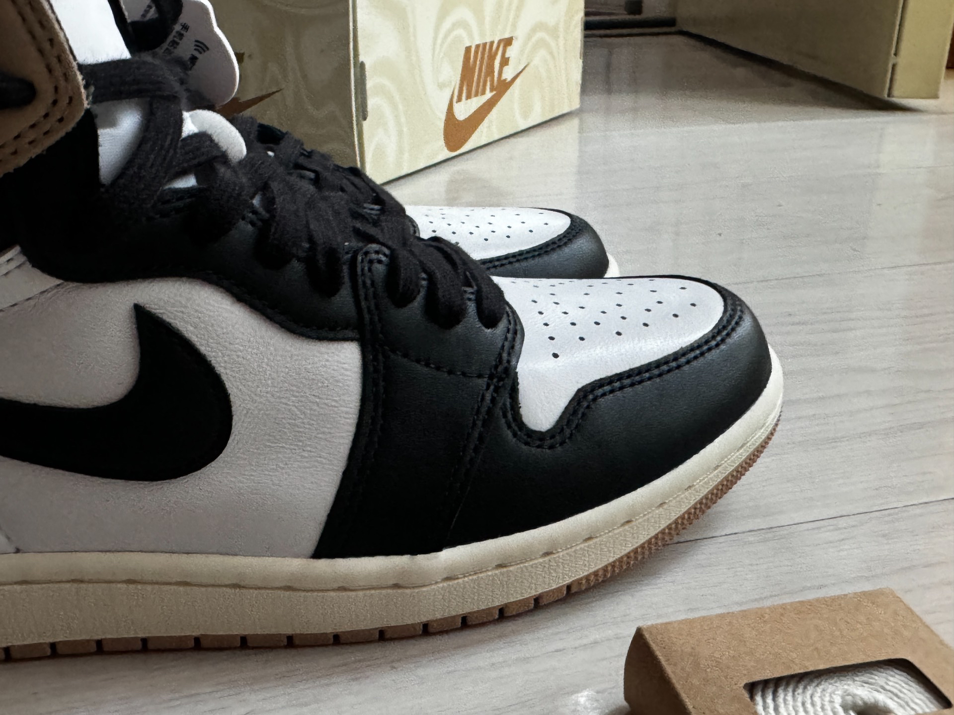 custom review-Air Jordan 1 High OG WMNS "Latte"