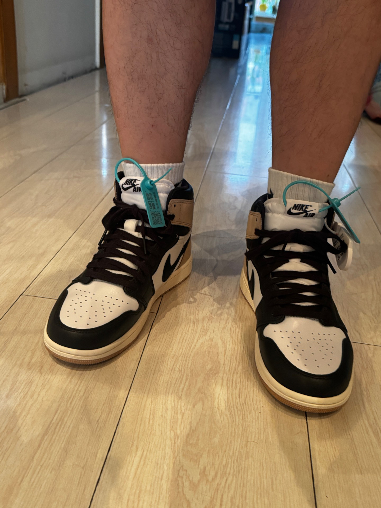 custom review-Air Jordan 1 High OG WMNS "Latte"