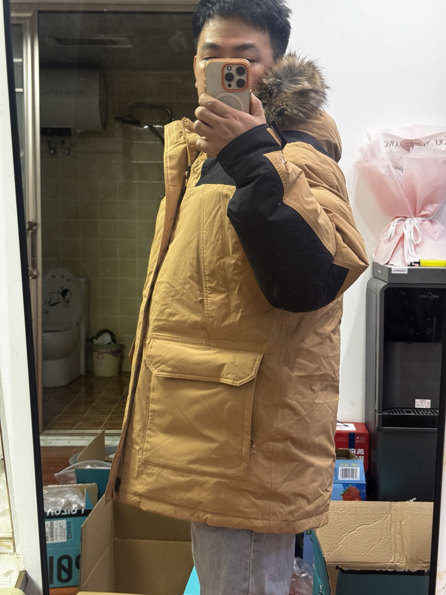 custom review-THE NORTH FACE McMurdo Куртки и Пальто Мужской Умбра