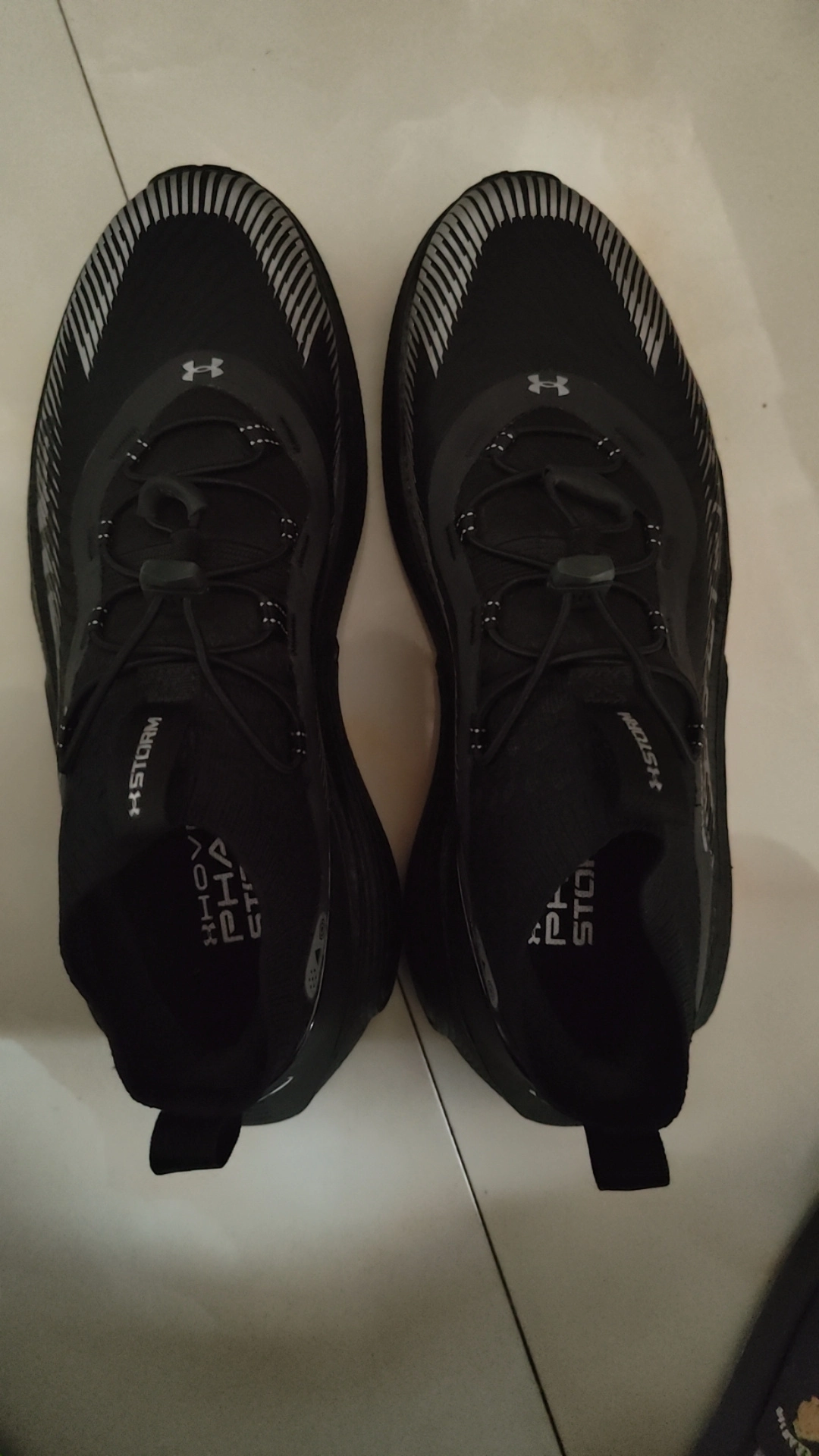 custom review-Under Armour Низкий Топ Повседневная Обувь Унисекс Черный