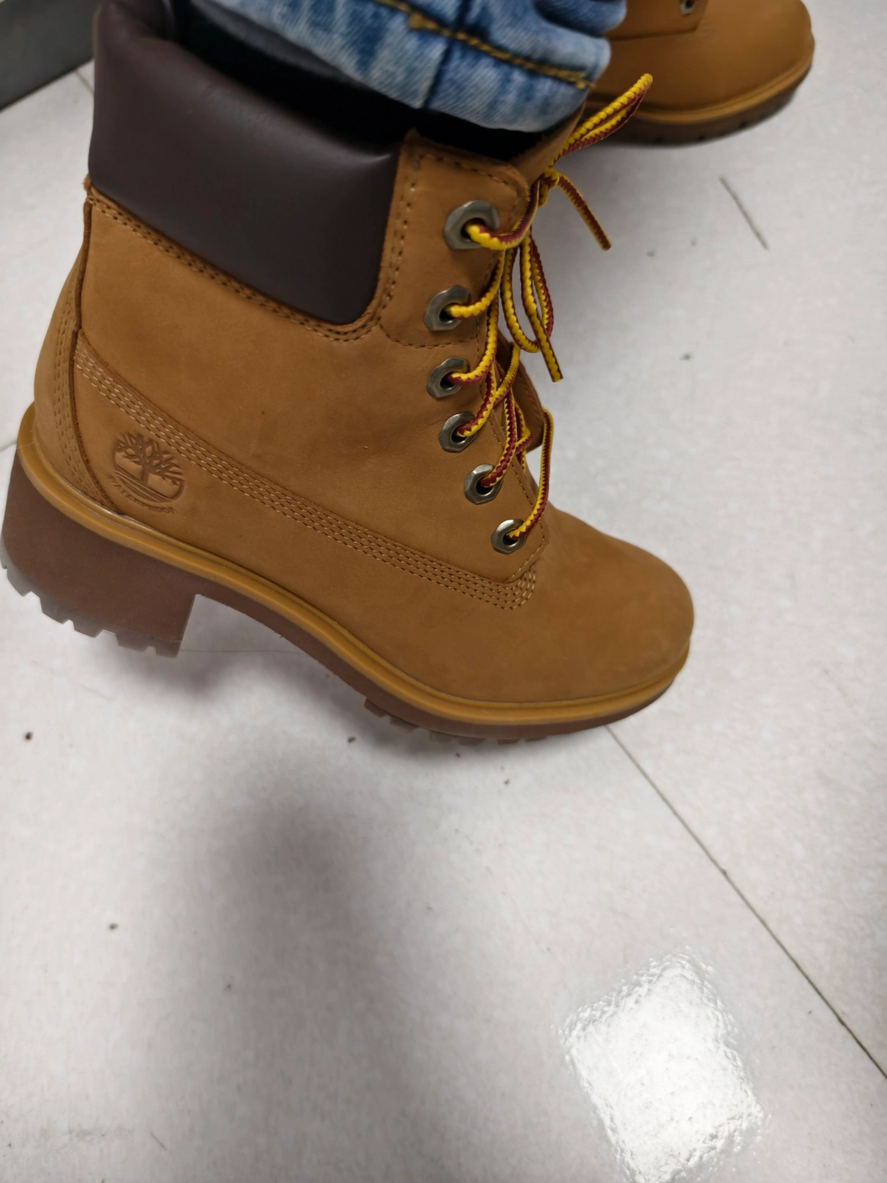 custom review-Timberland Устойчивый к истиранию Высота Увеличивающий Короткий Аутдор Женские