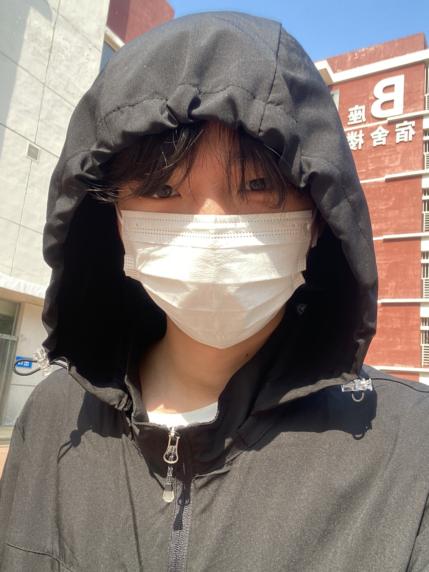 男大学生ootd #今日戴口罩自拍