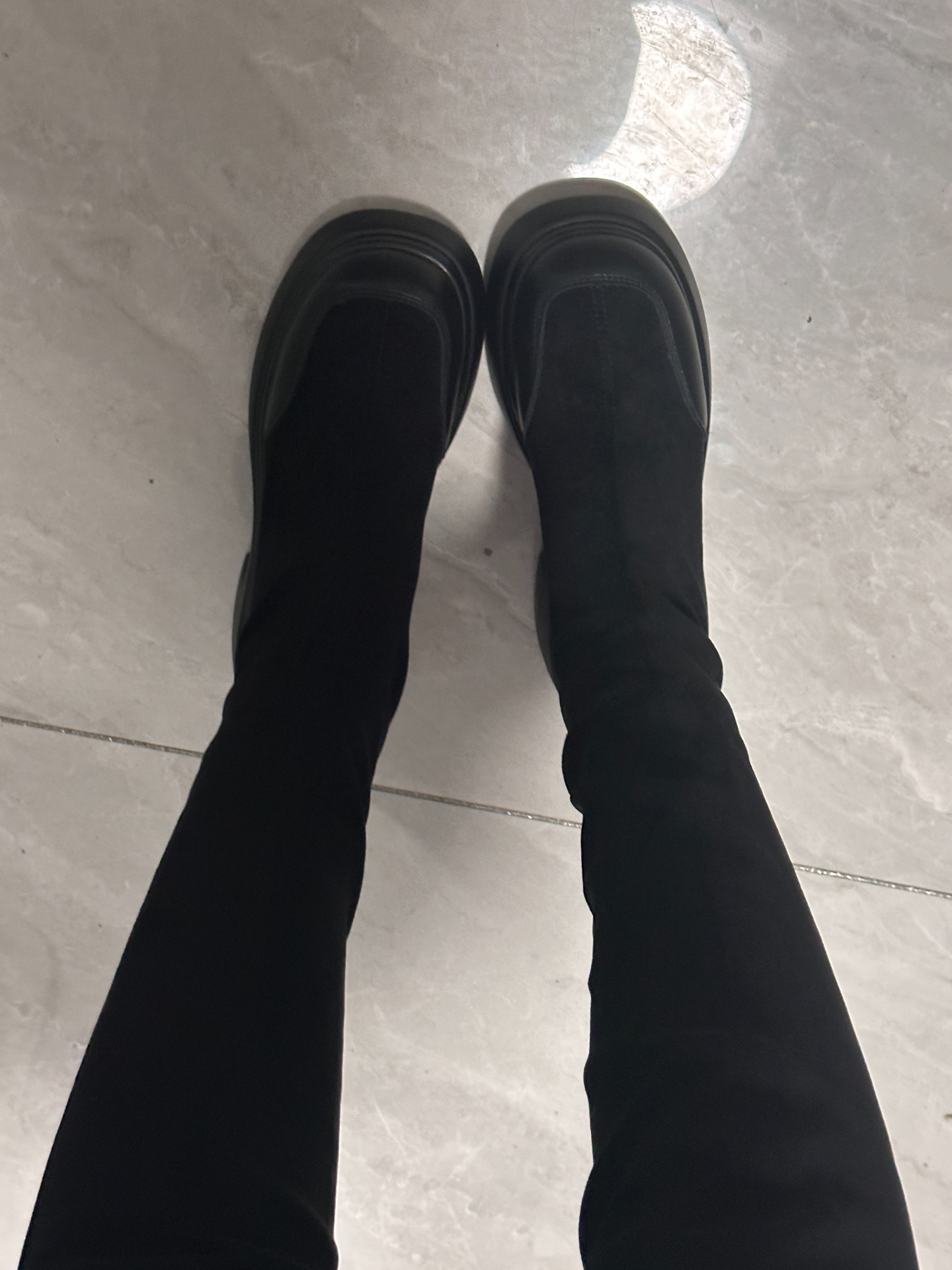 custom review-AGSDON Ботинки выше колена 7 см женские